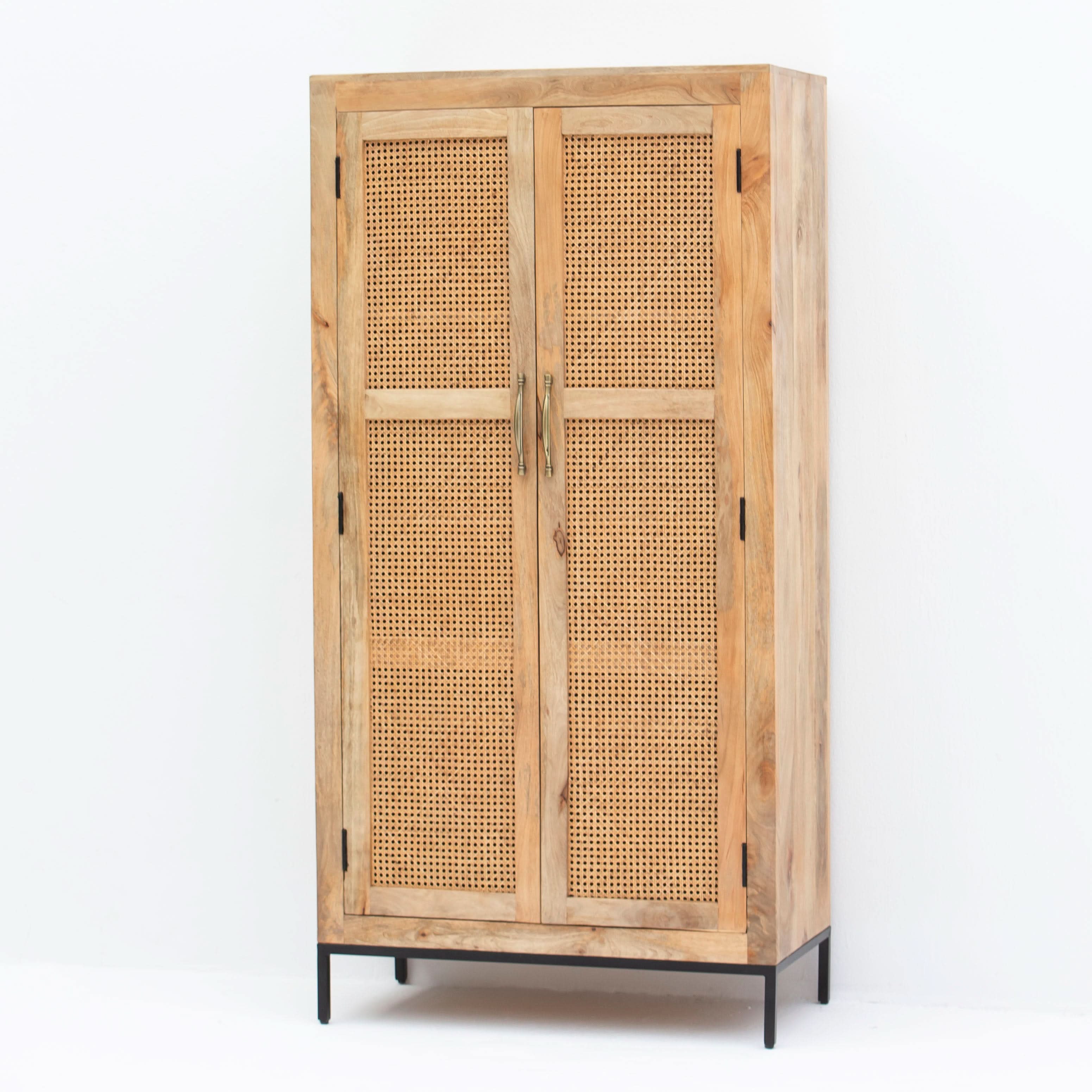 CANOVIA TWO DOOR CANE CABINET - Art and craft furniture