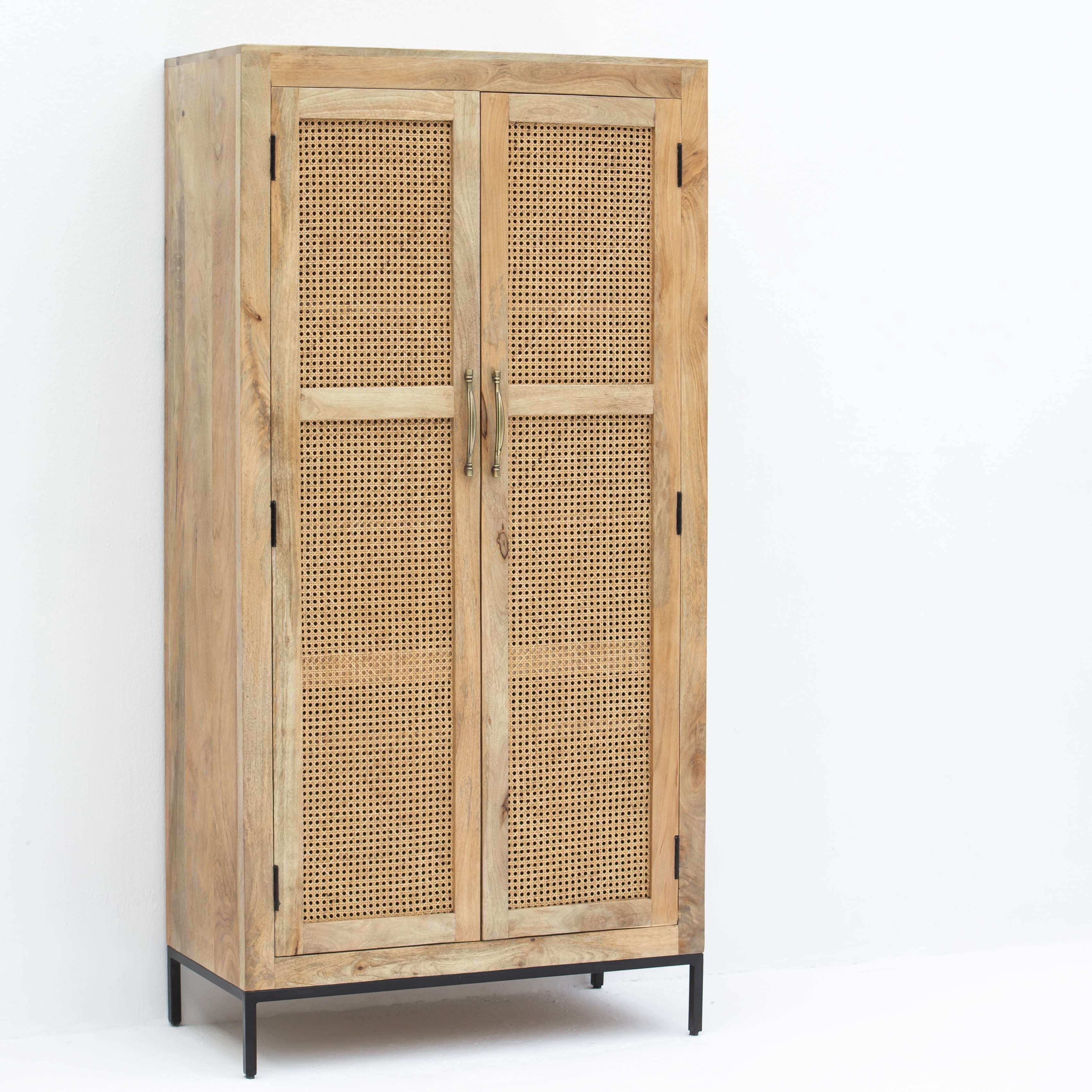 CANOVIA TWO DOOR CANE CABINET - Art and craft furniture