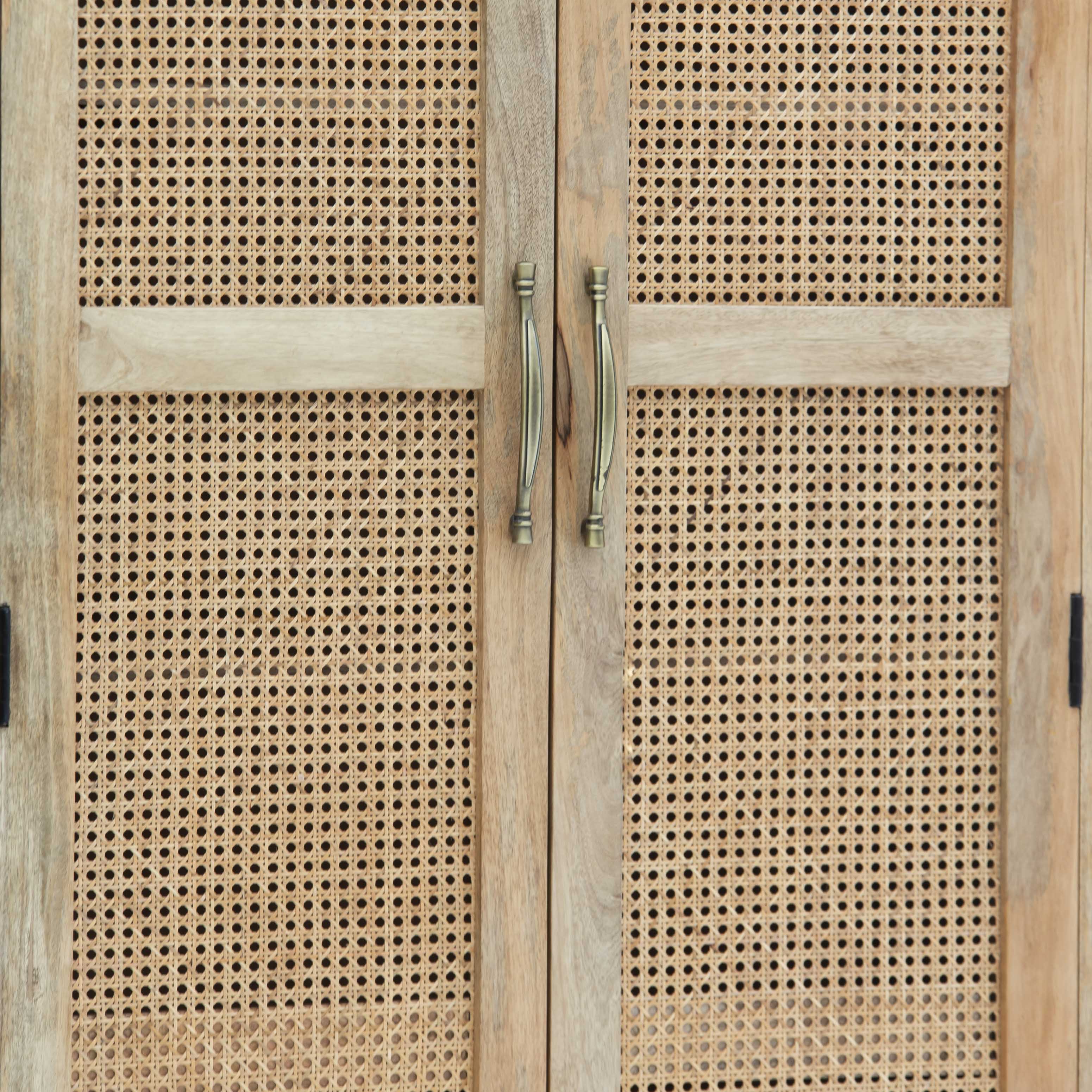 CANOVIA TWO DOOR CANE CABINET - Art and craft furniture