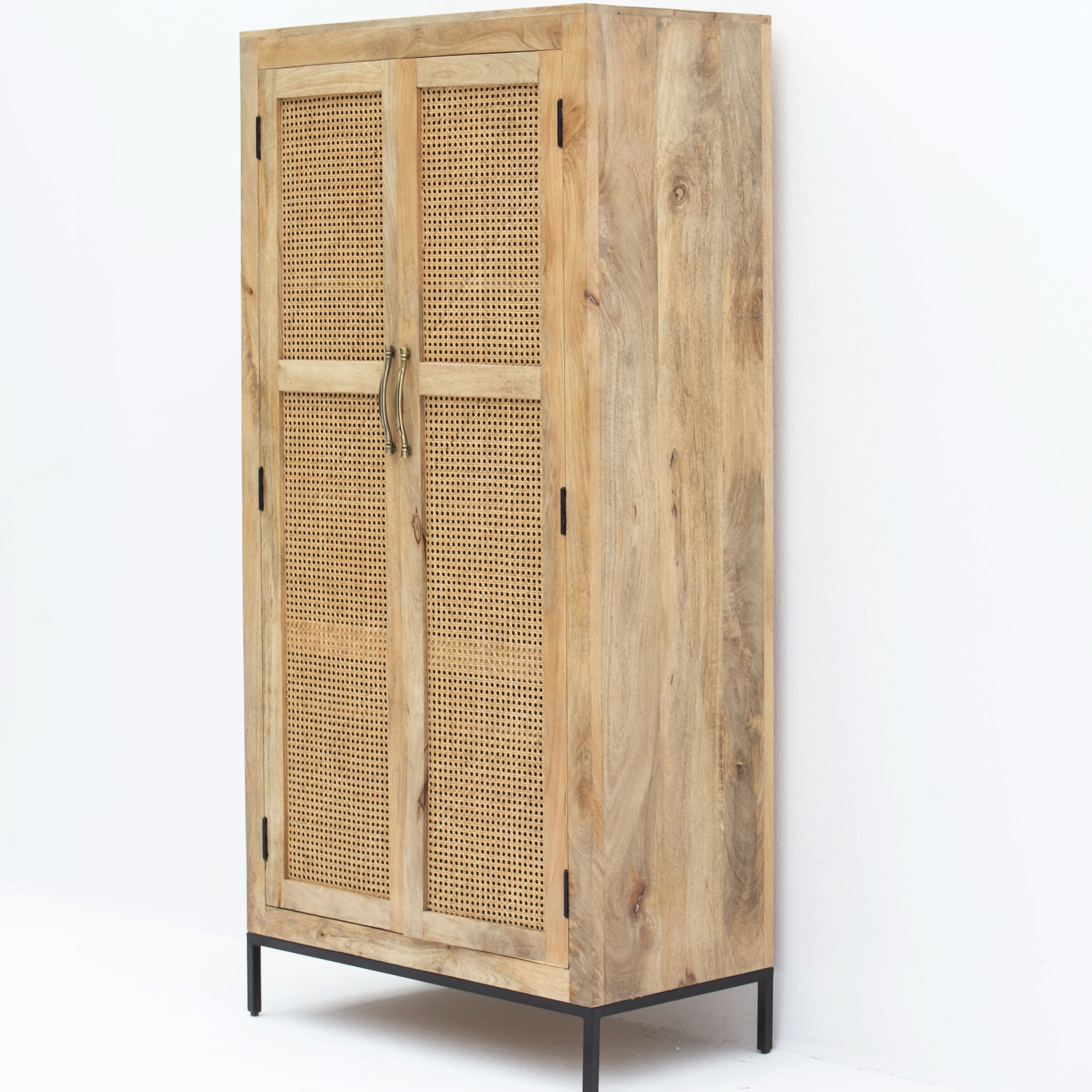 CANOVIA TWO DOOR CANE CABINET - Art and craft furniture
