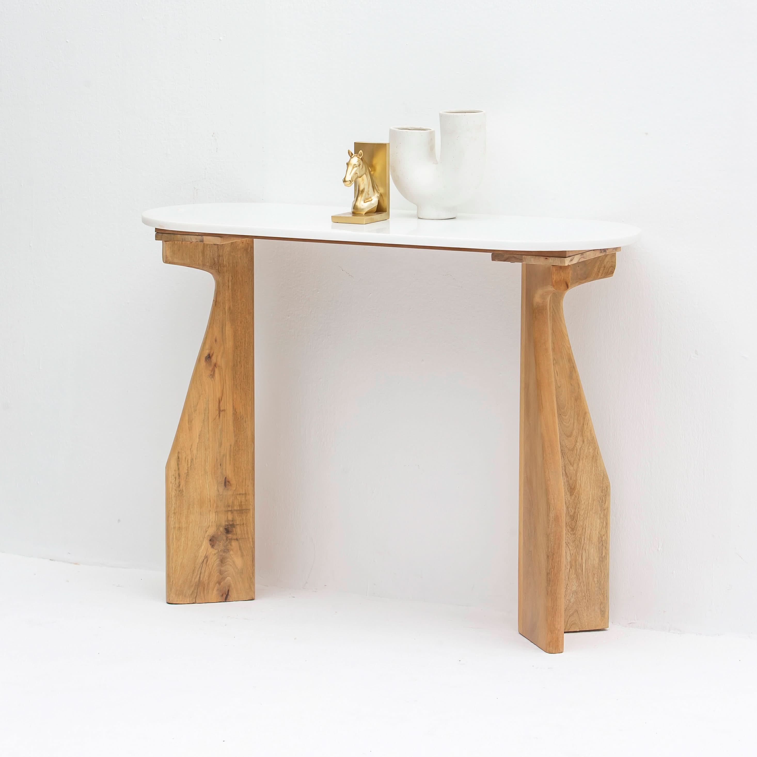 TERRALUXE MARBLE CONSOLE TABLE - Art and craft furniture