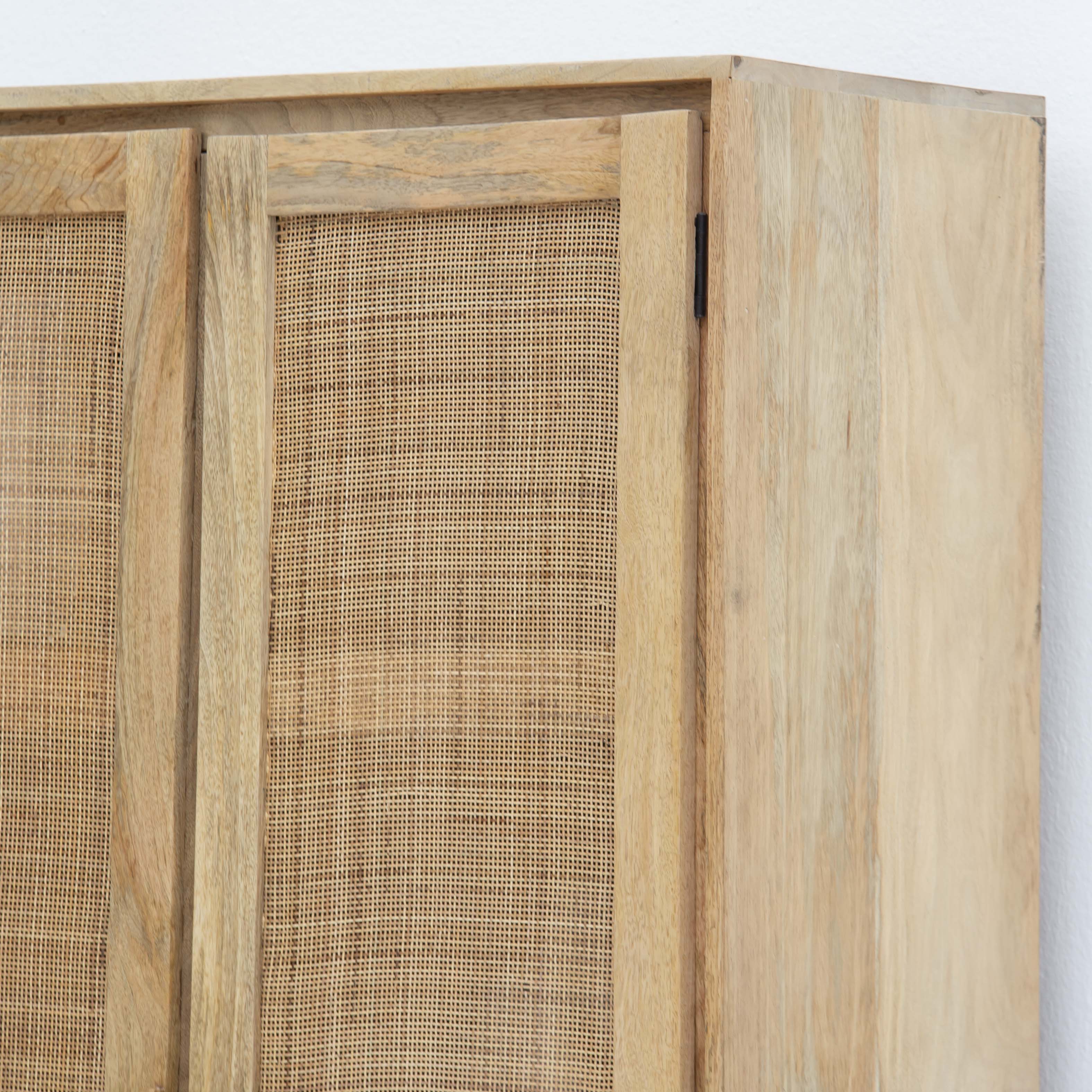CANOVIA CANE TWO DOOR ONE DRAWER CABINET - Art and craft furniture