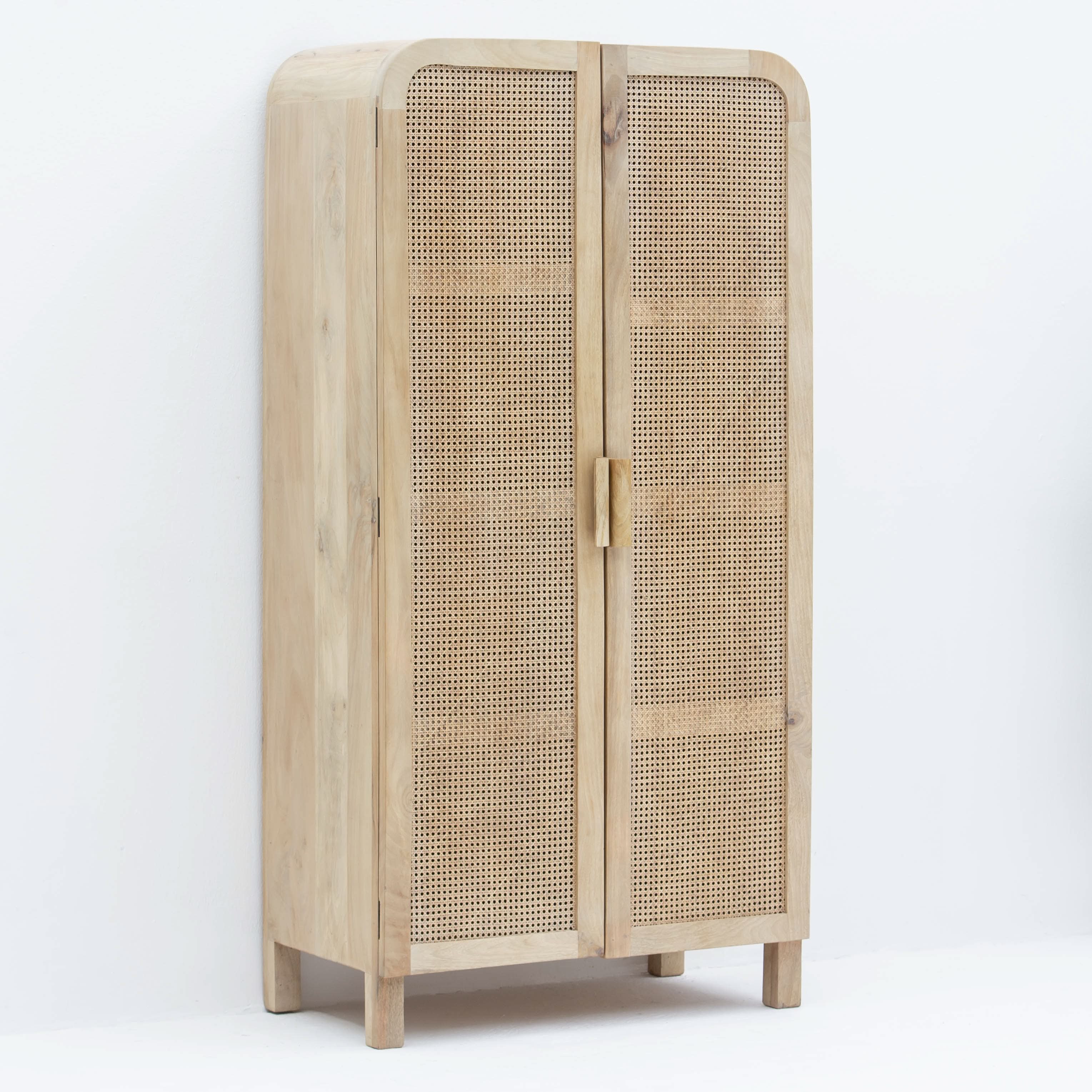 CANOVA RATTAN TWO DOOR CABINET - Art and craft furniture