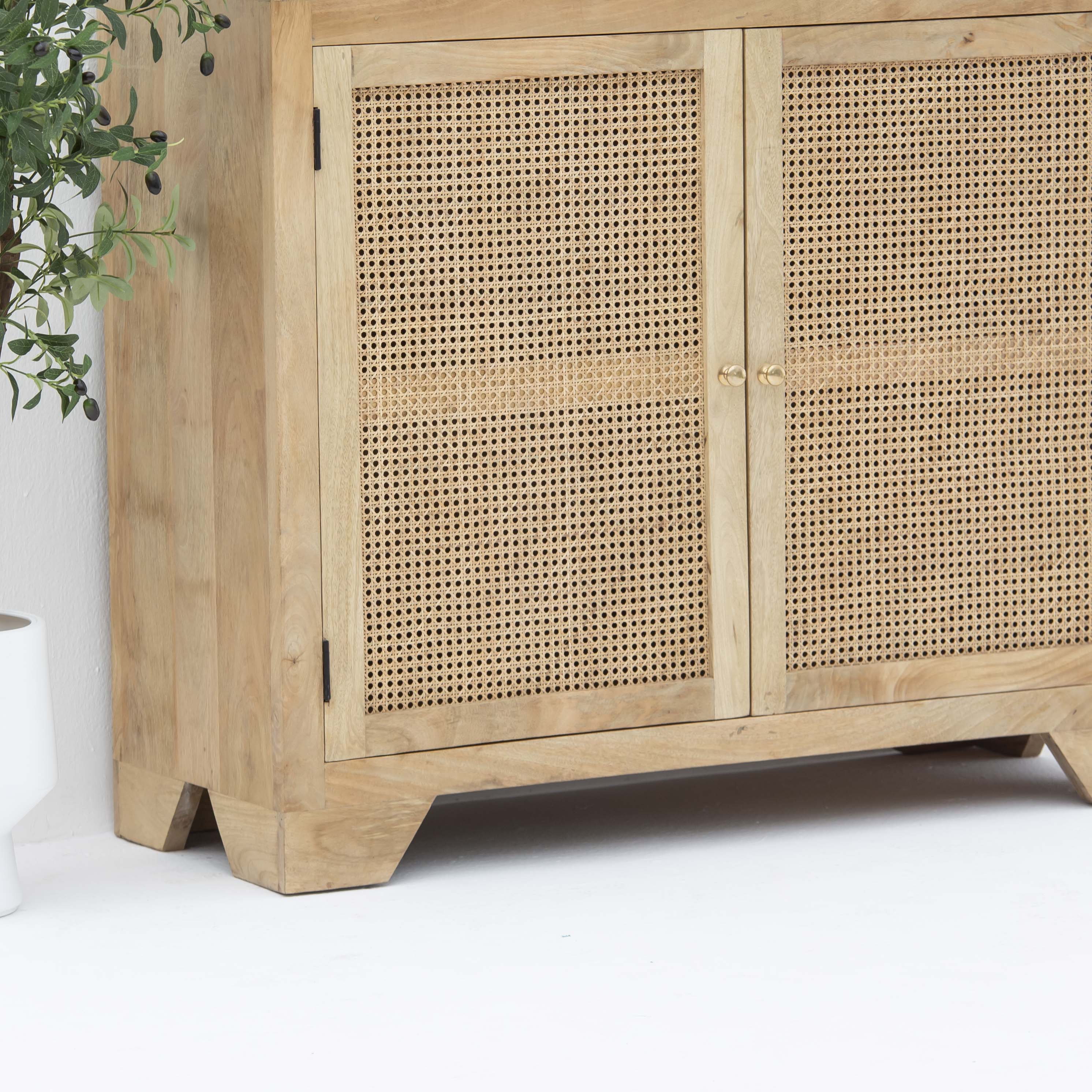 CANOVIA CANE FTD TWO DOOR SIDEBOARD - Art and craft furniture