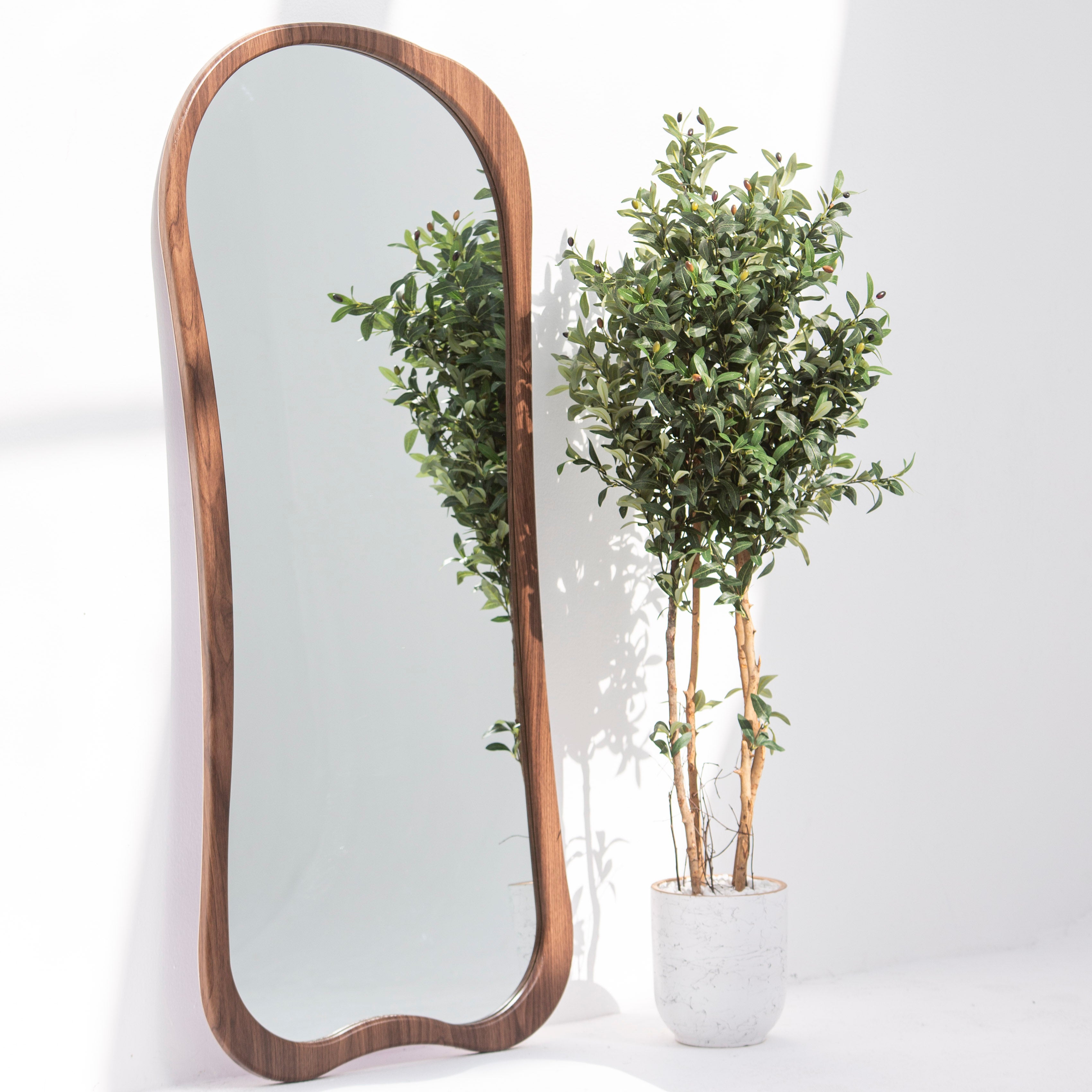 DARWIN WOODEN MIRROR FRAME - Art and craft furniture