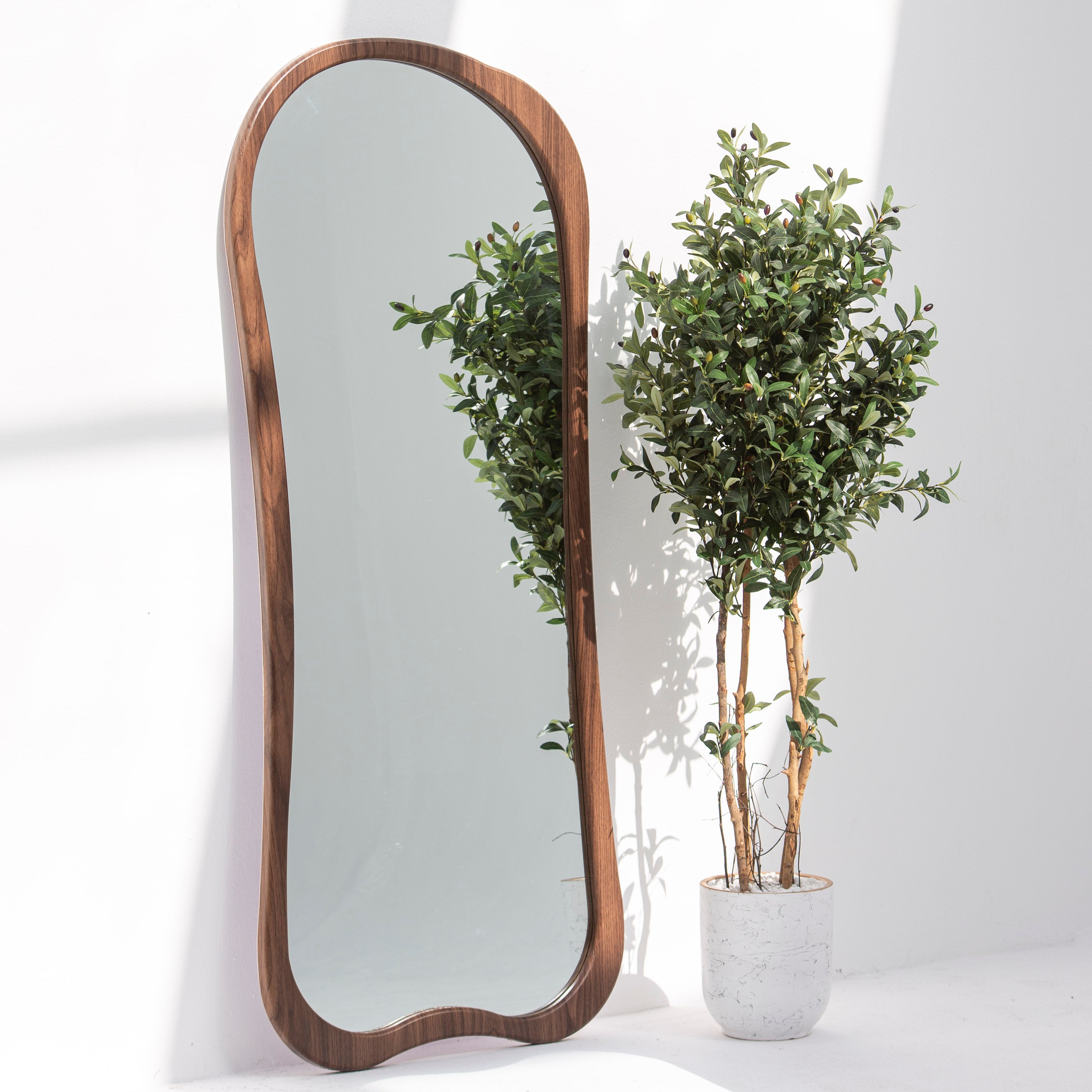 DARWIN WOODEN MIRROR FRAME - Art and craft furniture