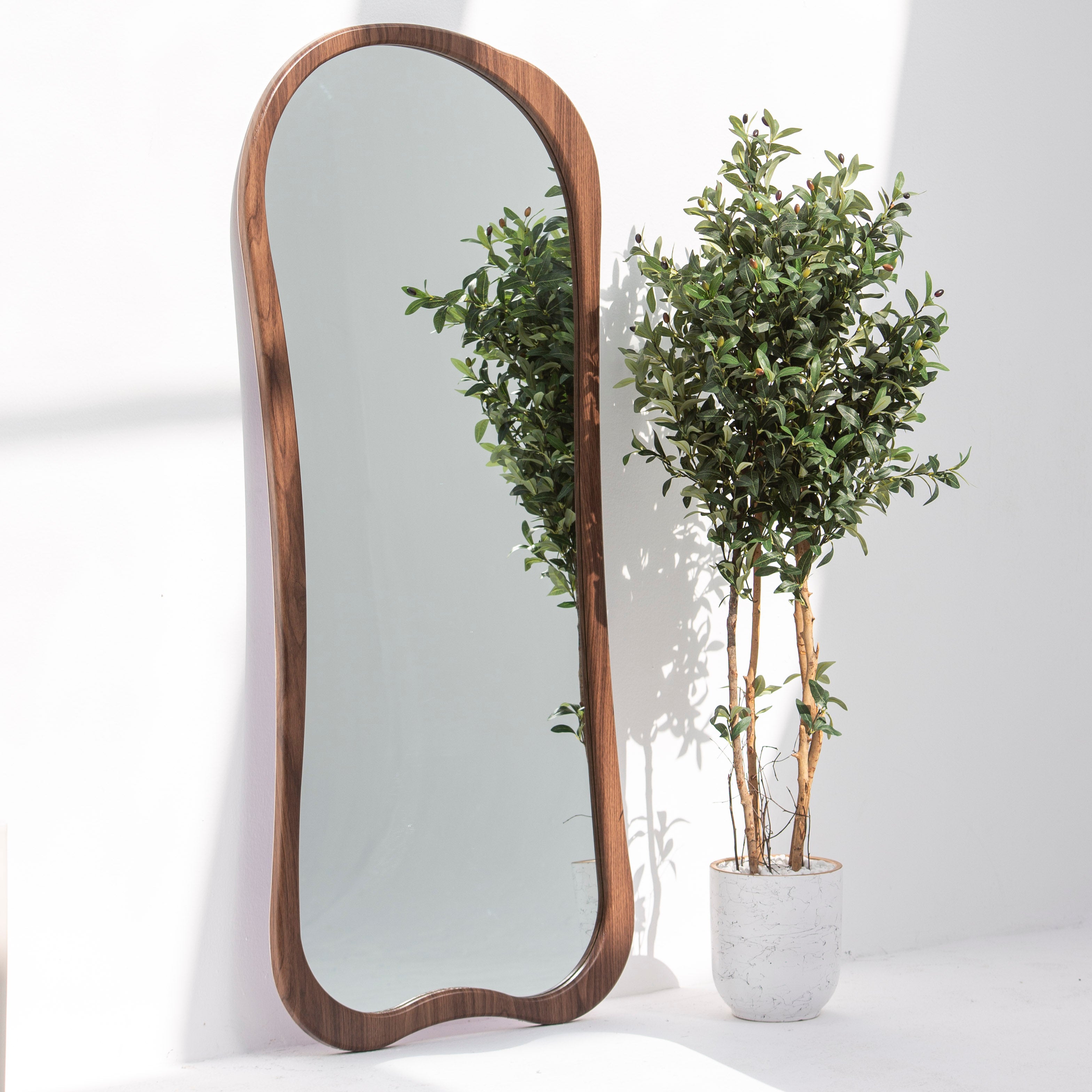 DARWIN WOODEN MIRROR FRAME - Art and craft furniture