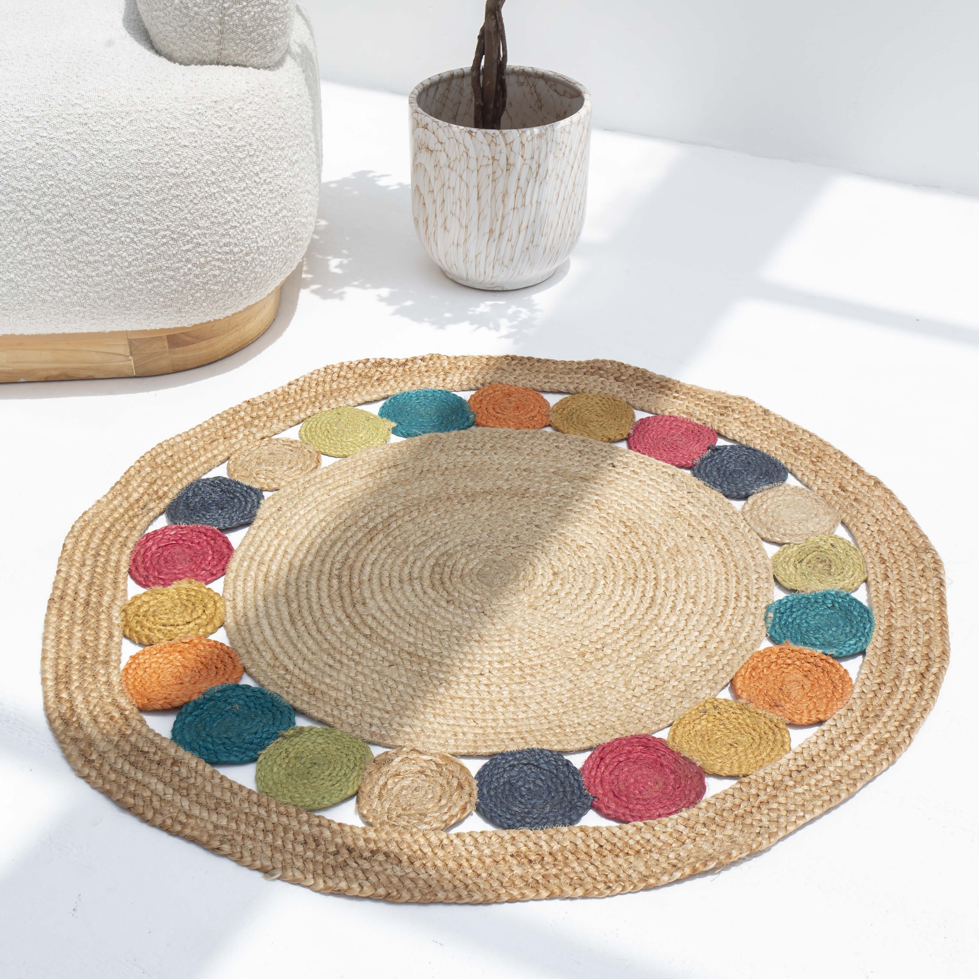 Aurora Handmade Jute Rug - Art and craft furniture