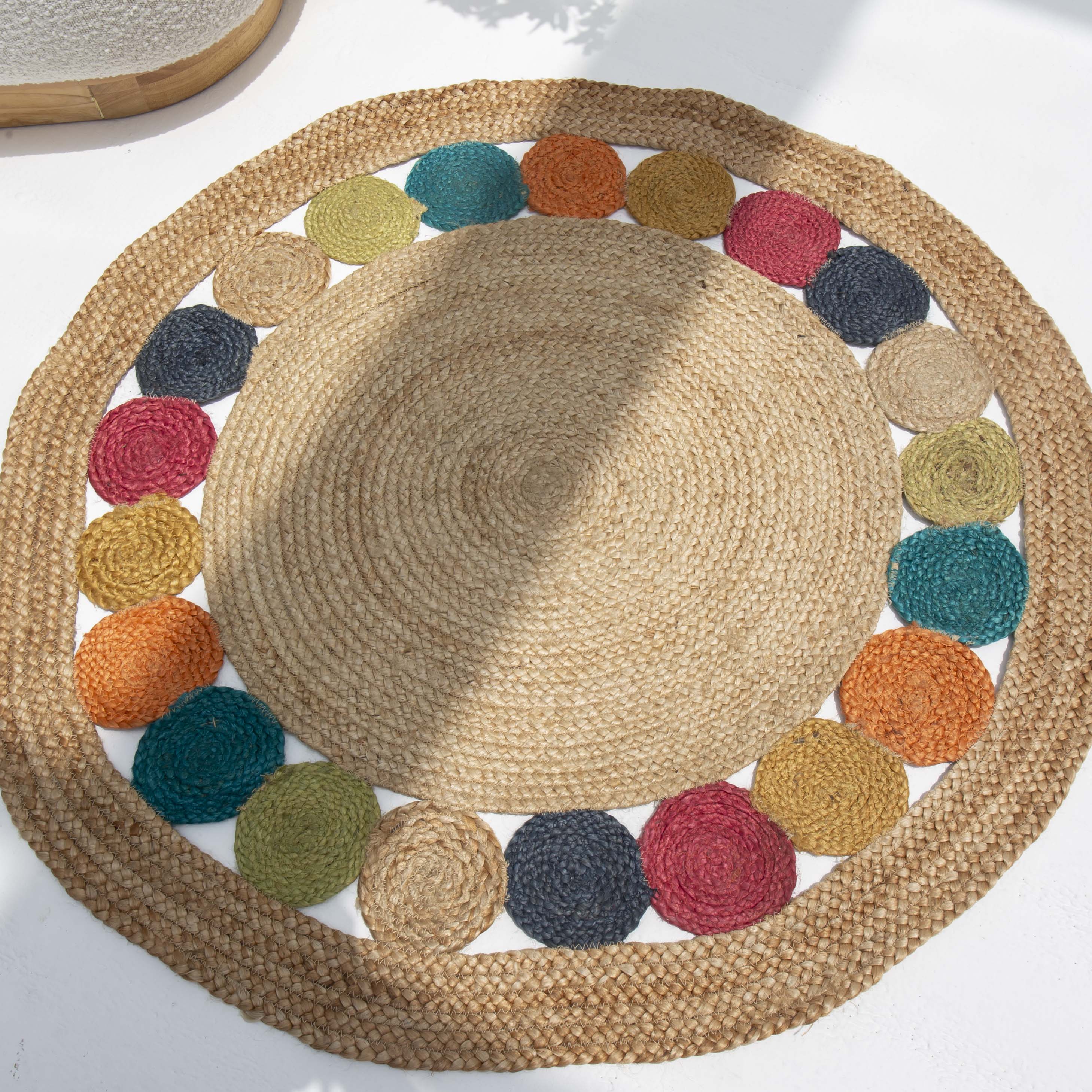 Aurora Handmade Jute Rug - Art and craft furniture