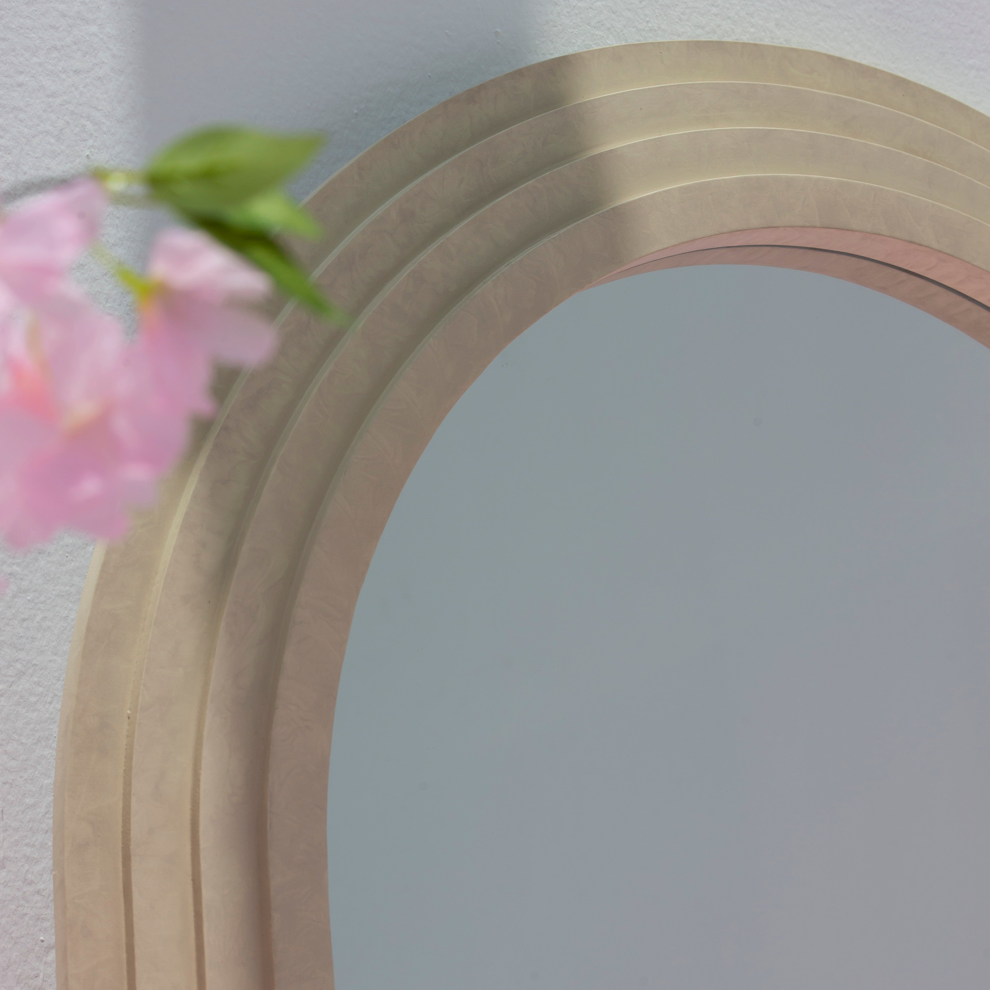 Nordline White Mirror Frame - Art and craft furniture