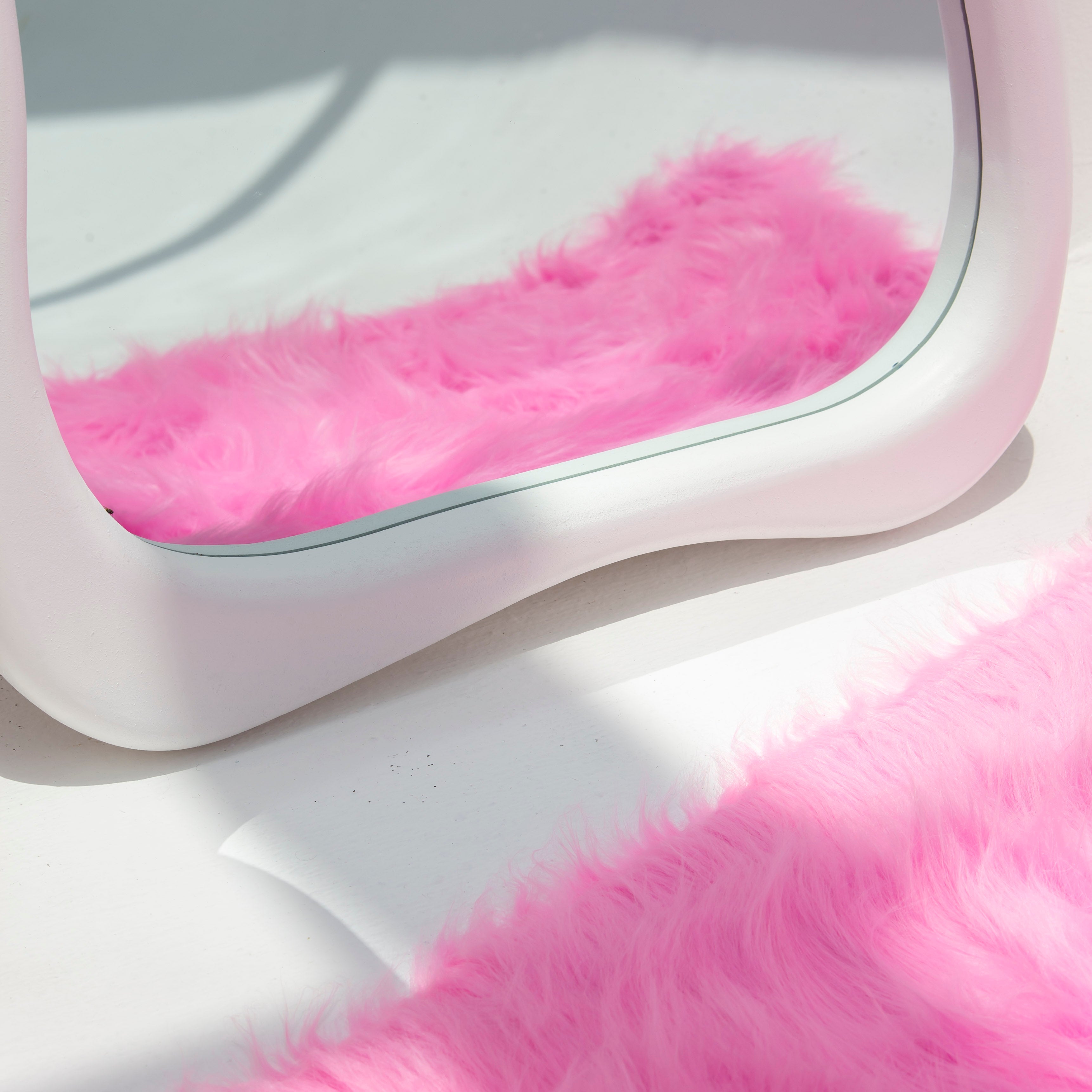 Luna Curve Mirror Frame - Art and craft furniture