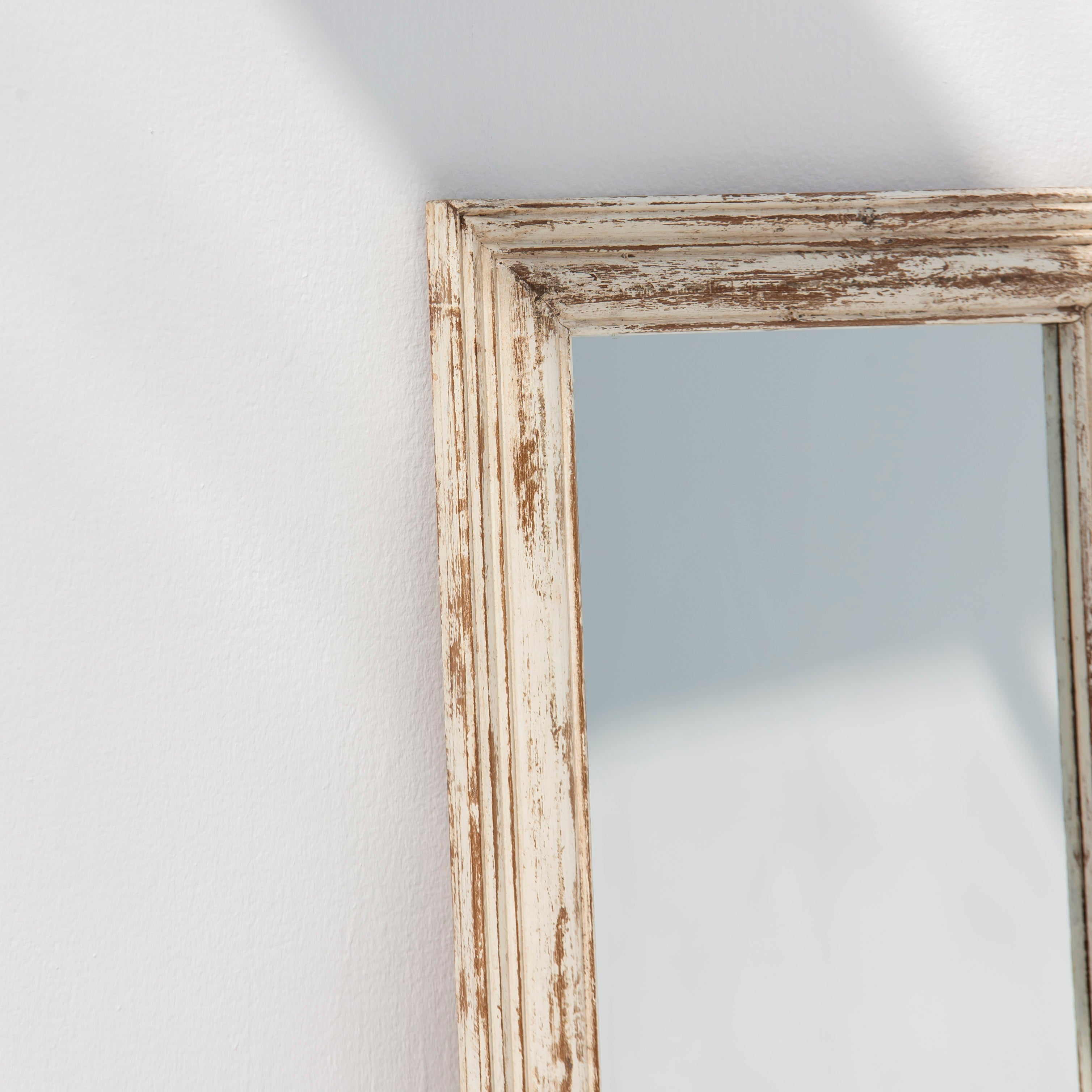 Rustic Finish Mirror Frame Muilt Colour - Art and craft furniture