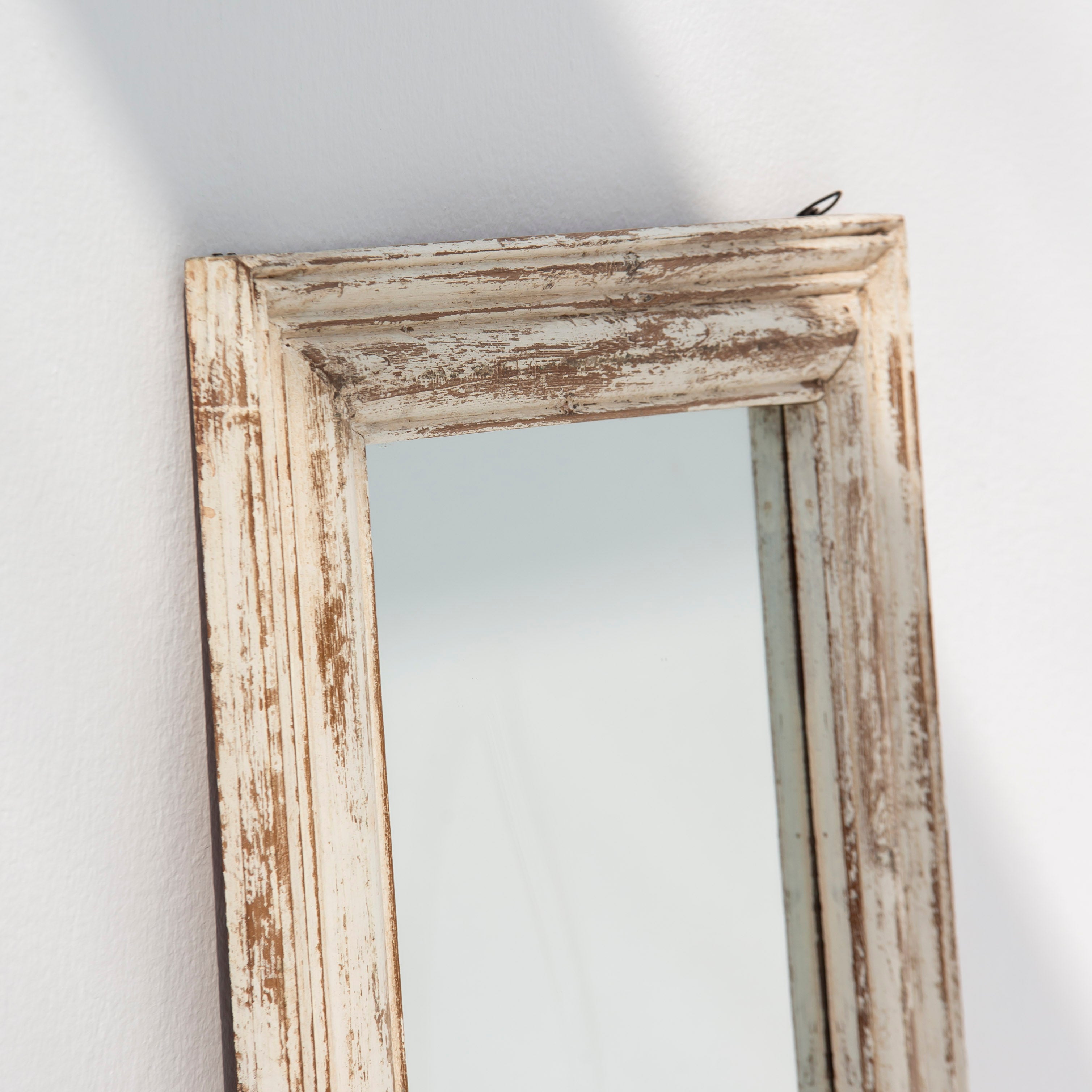 Rustic Finish Mirror Frame Muilt Colour - Art and craft furniture