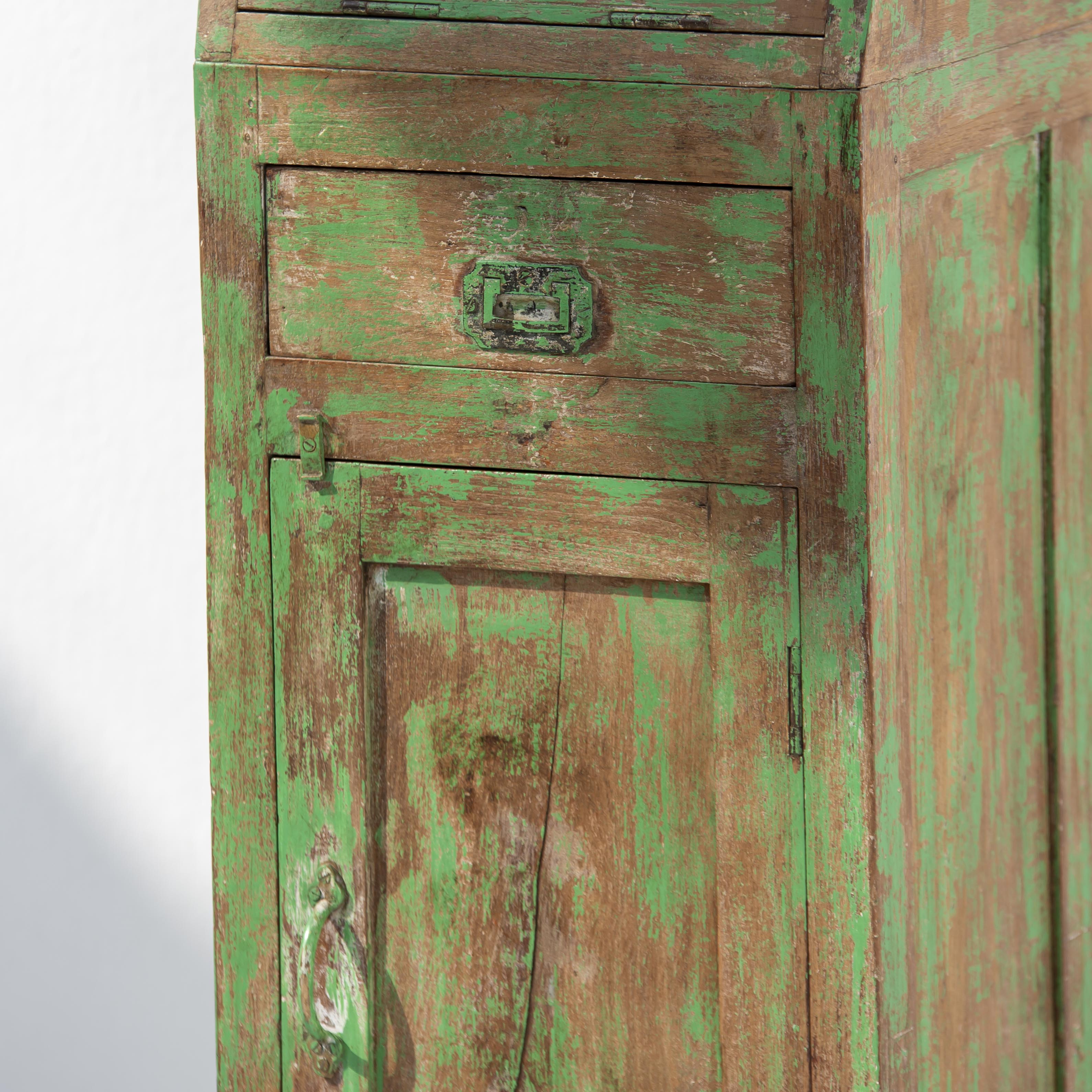 Timeless Slip Storage Antique Cabinet - Art and craft furniture