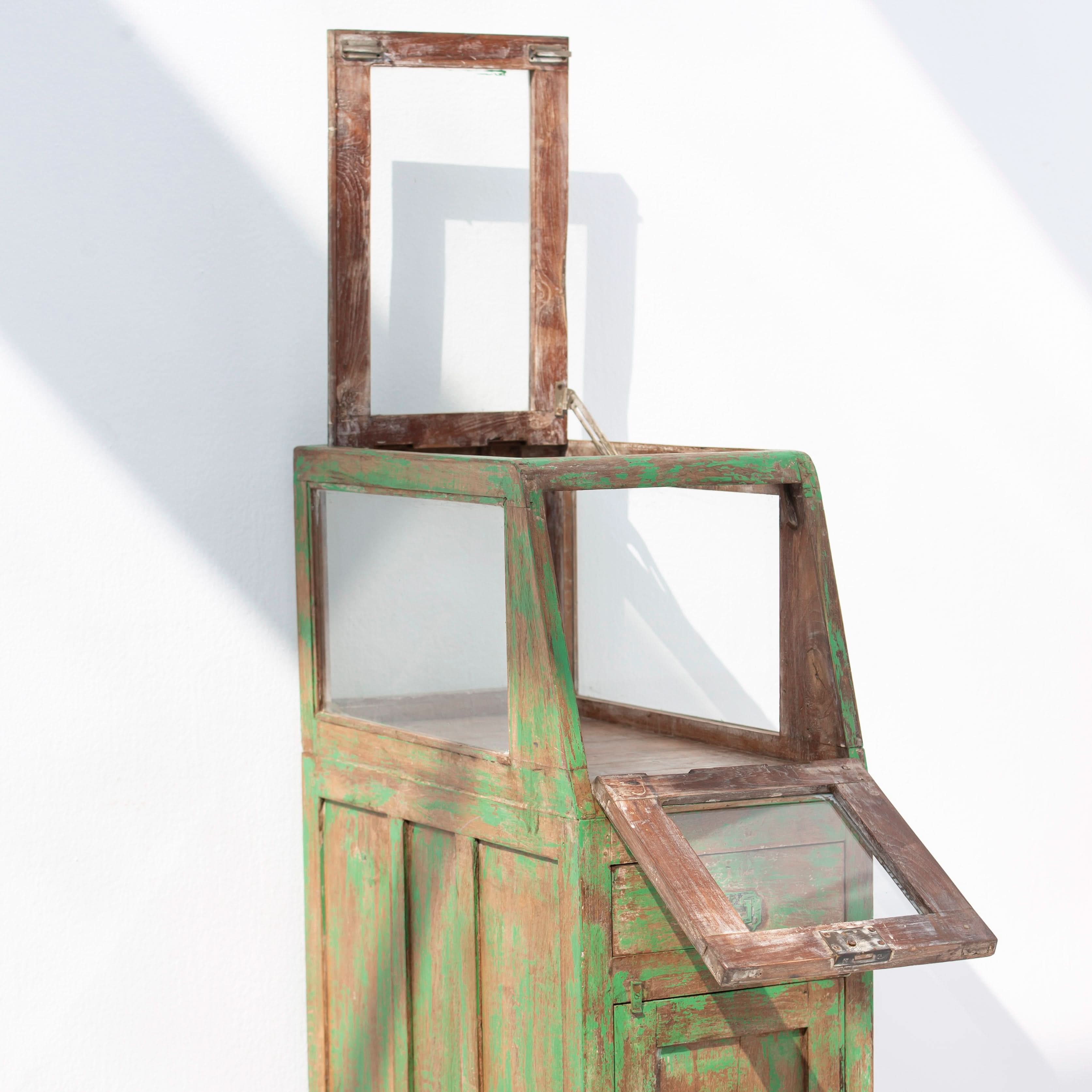 Timeless Slip Storage Antique Cabinet - Art and craft furniture