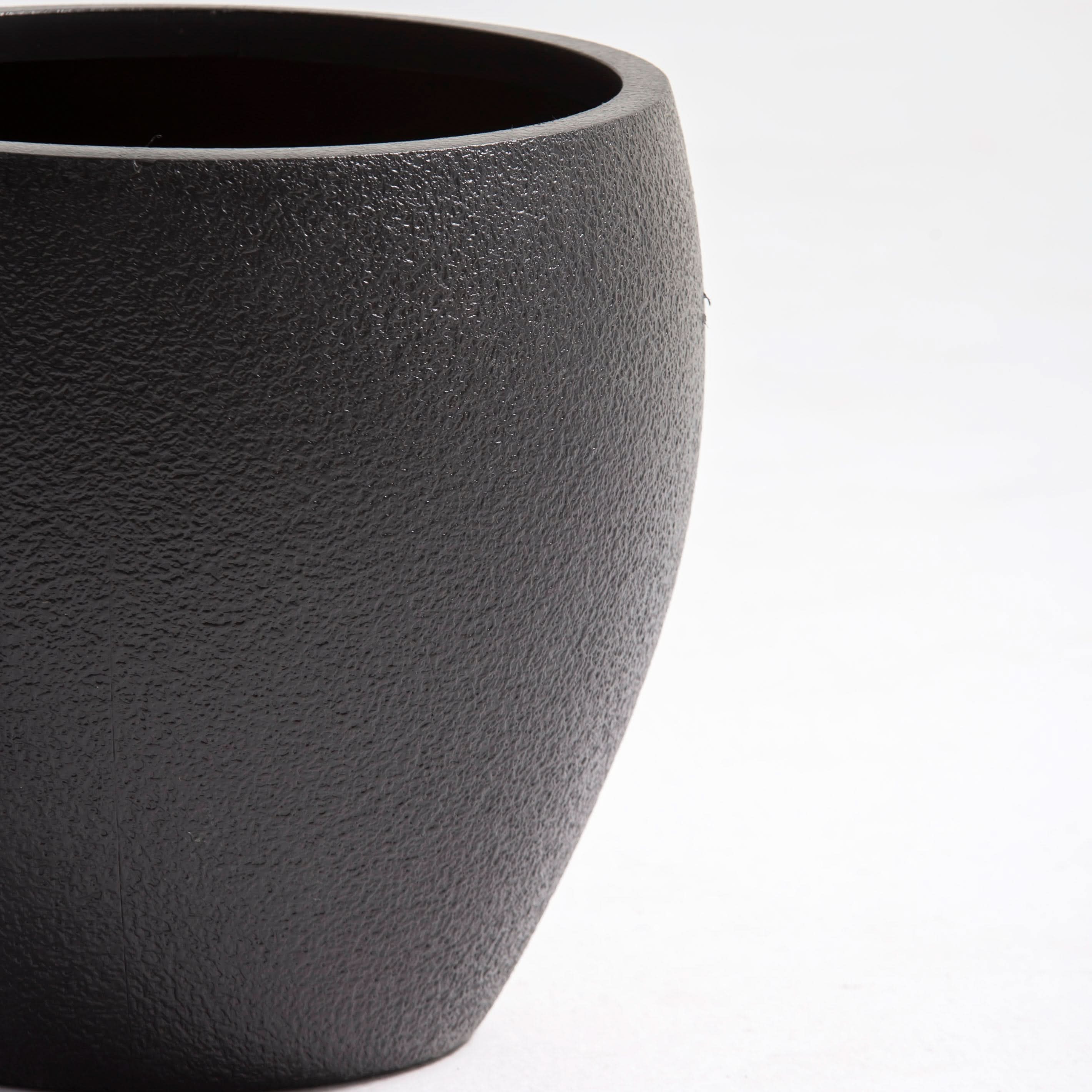 ZENO BLACK PLANTER - Art and craft furniture