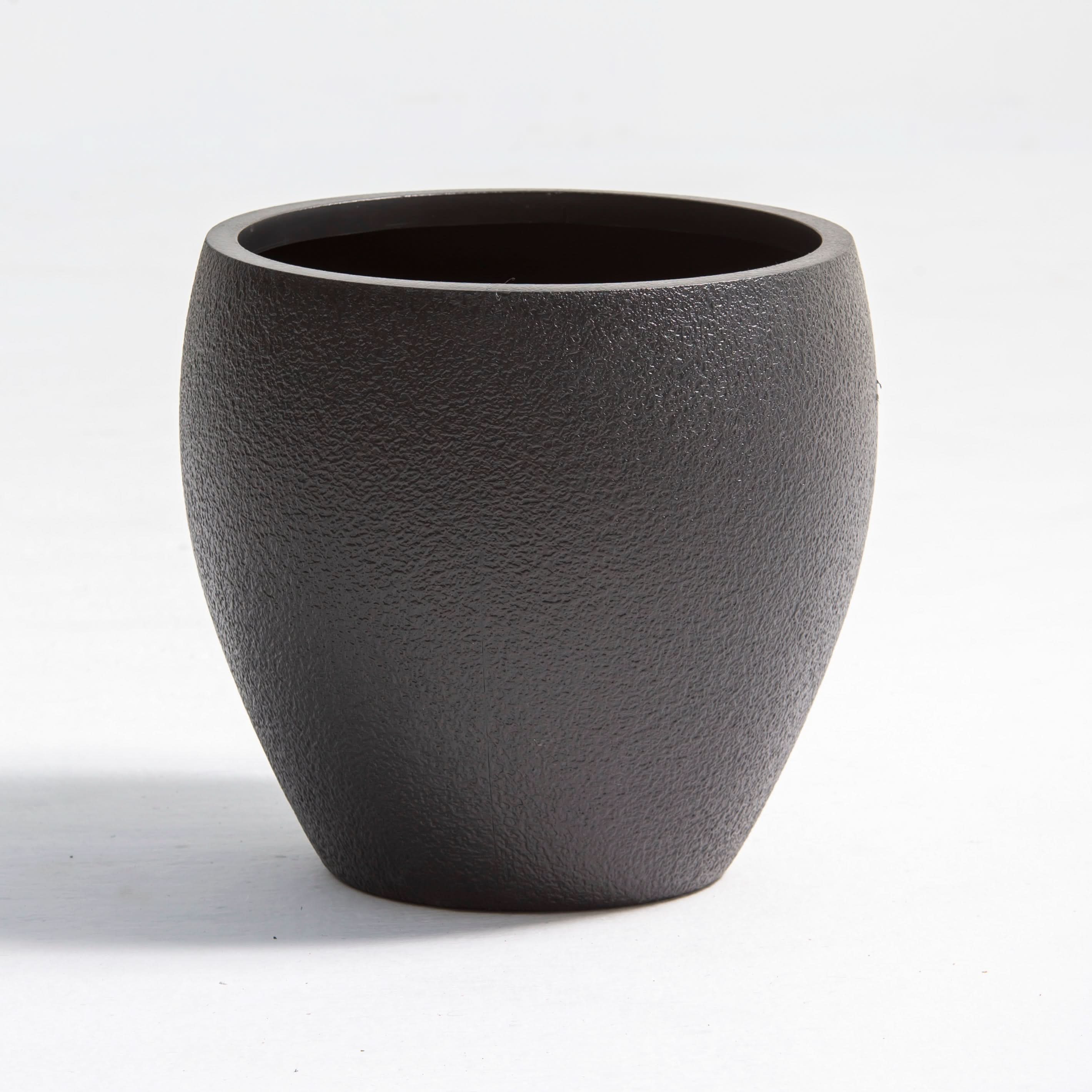 ZENO BLACK PLANTER - Art and craft furniture