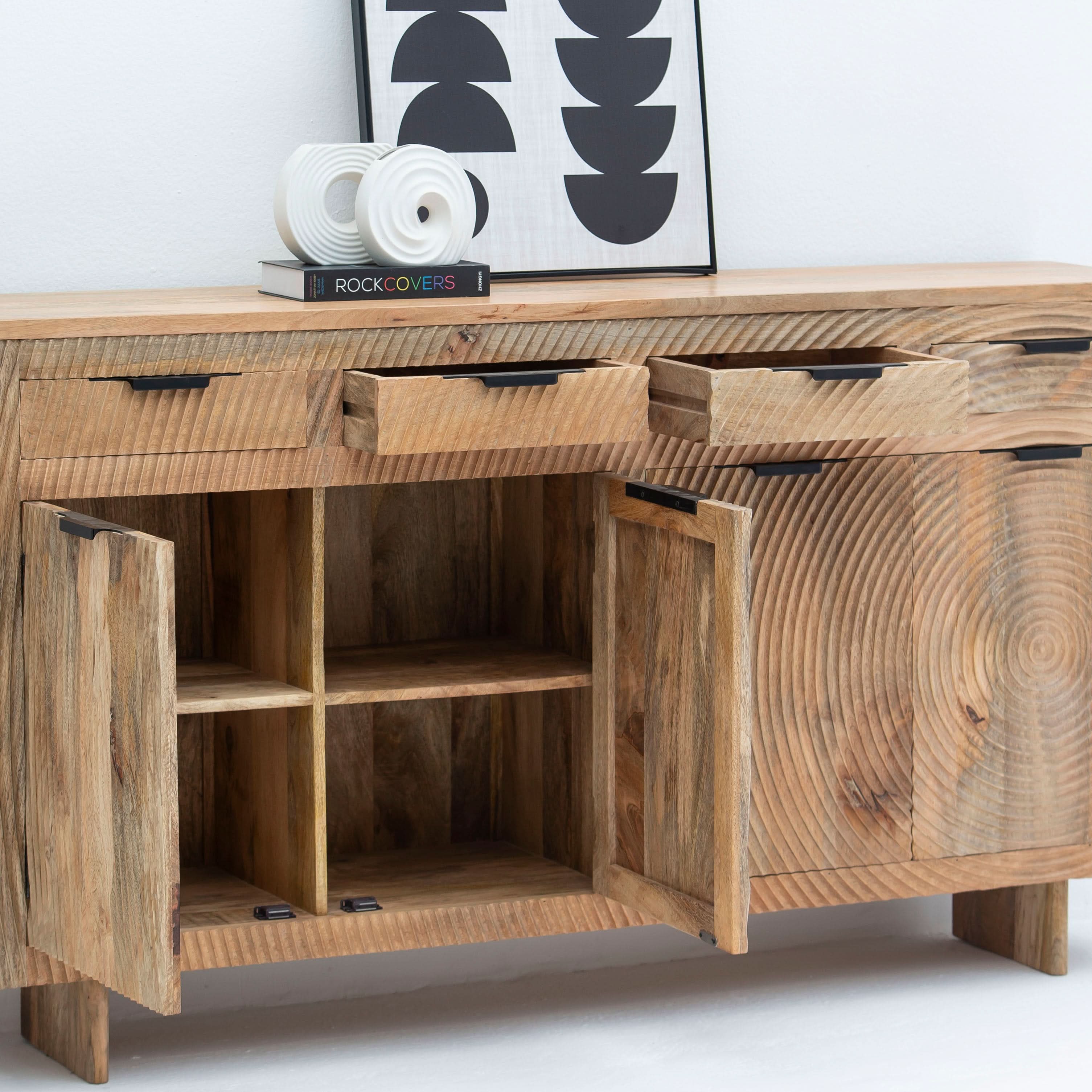 MELBOURNE WOODEN SIDEBOARD - Art and craft furniture
