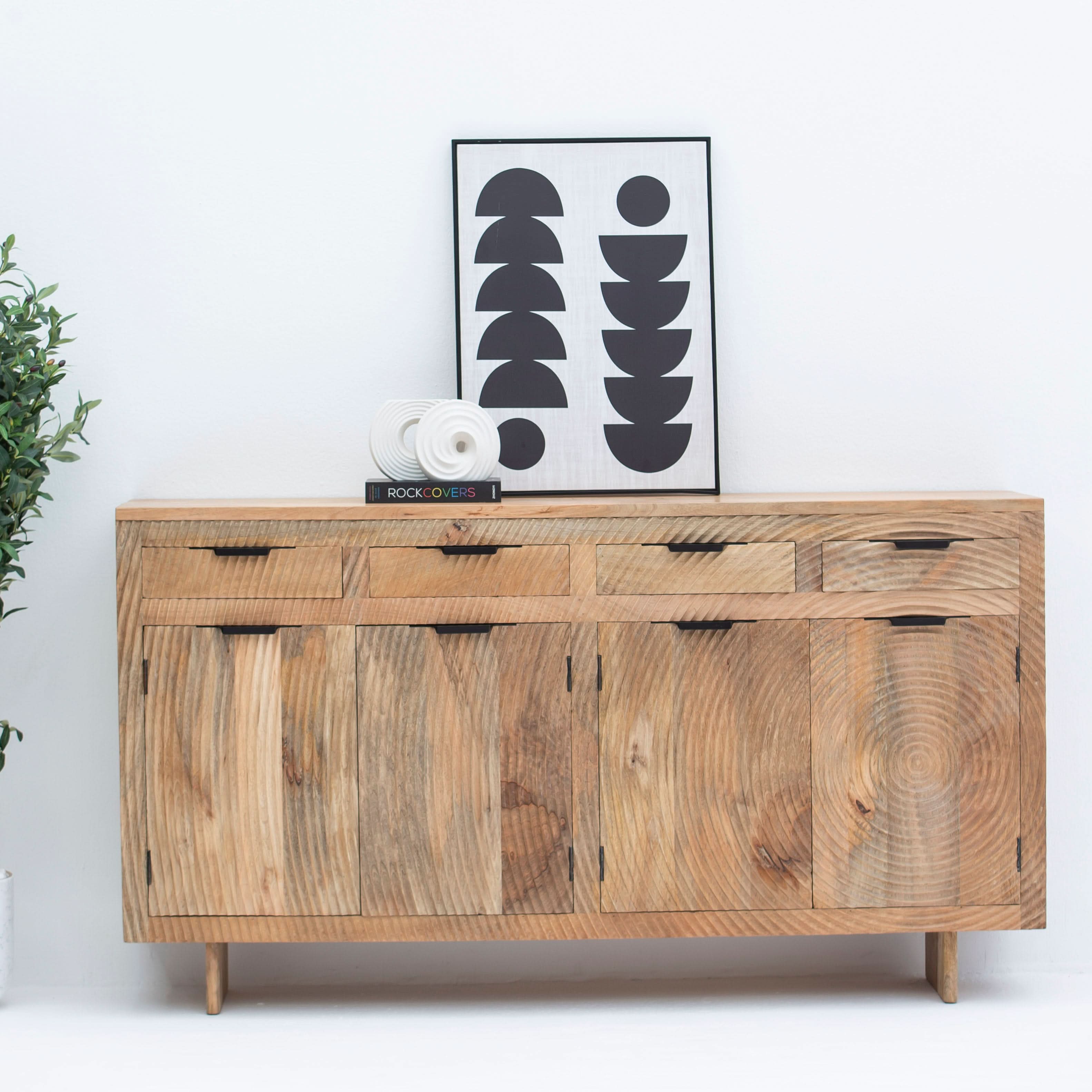 MELBOURNE WOODEN SIDEBOARD - Art and craft furniture