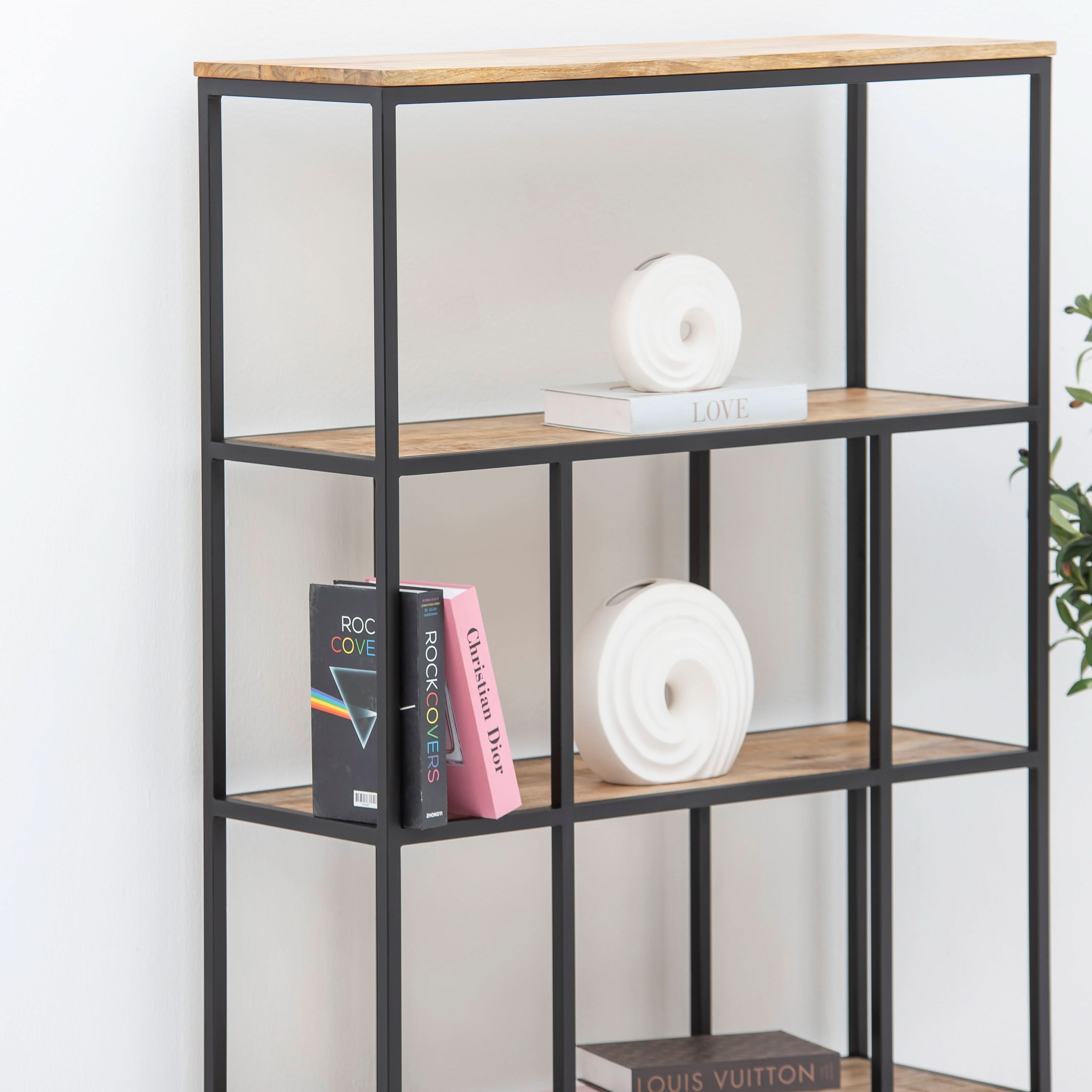 BERLIN LOFT WOODEN BOOKSHELF - Art and craft furniture
