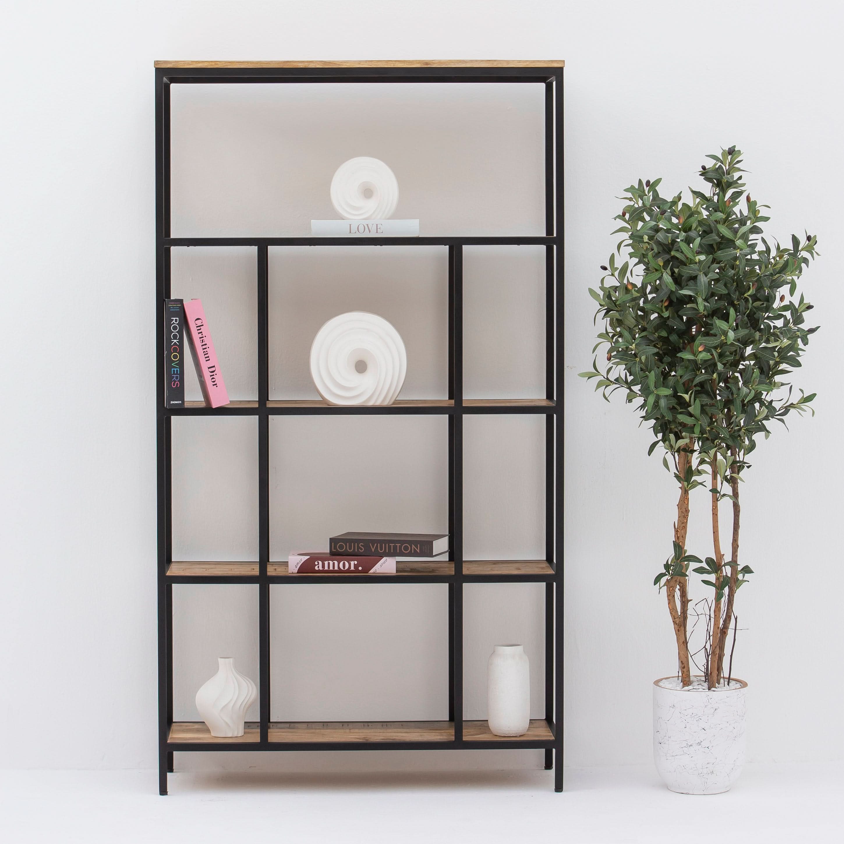 BERLIN LOFT WOODEN BOOKSHELF - Art and craft furniture