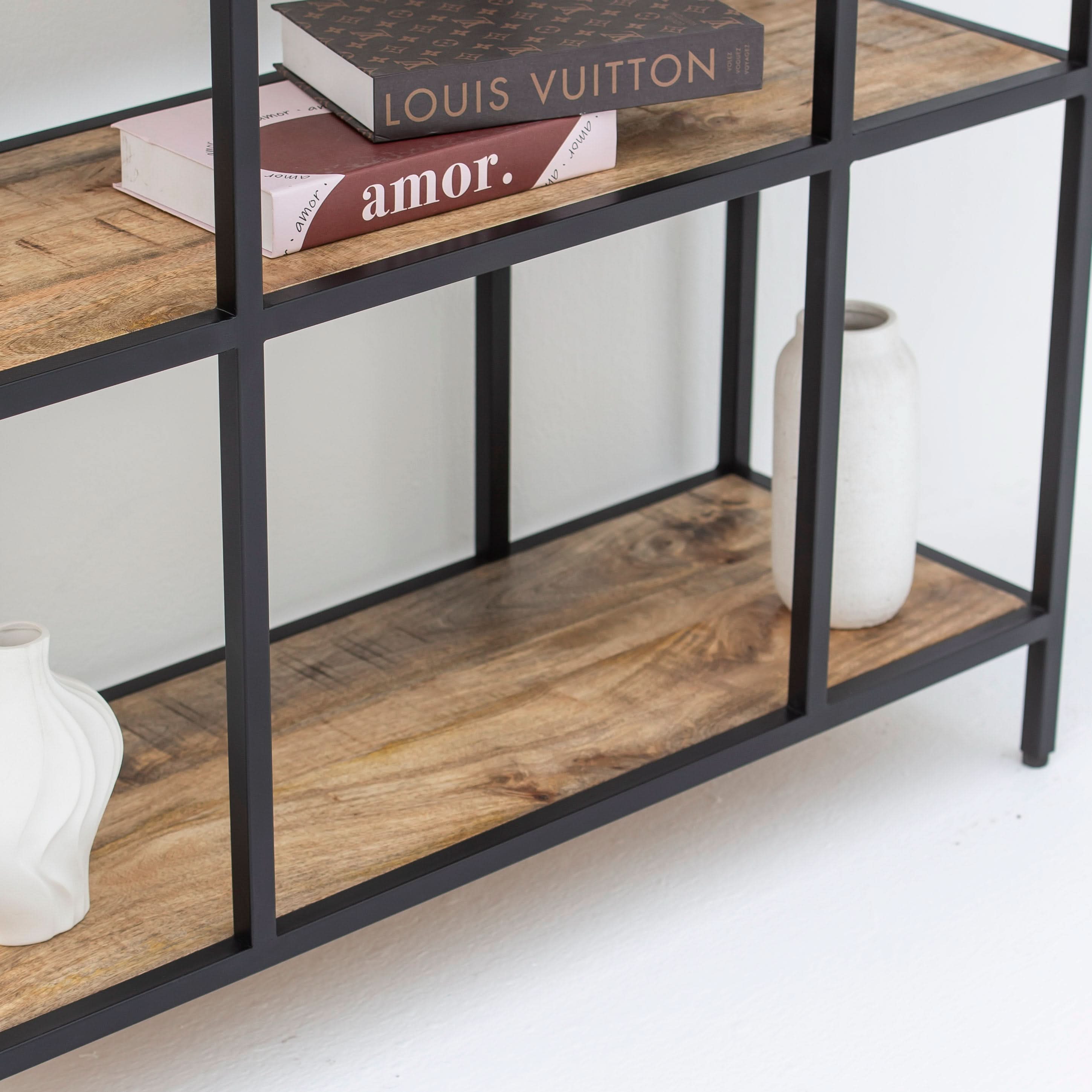 BERLIN LOFT WOODEN BOOKSHELF - Art and craft furniture