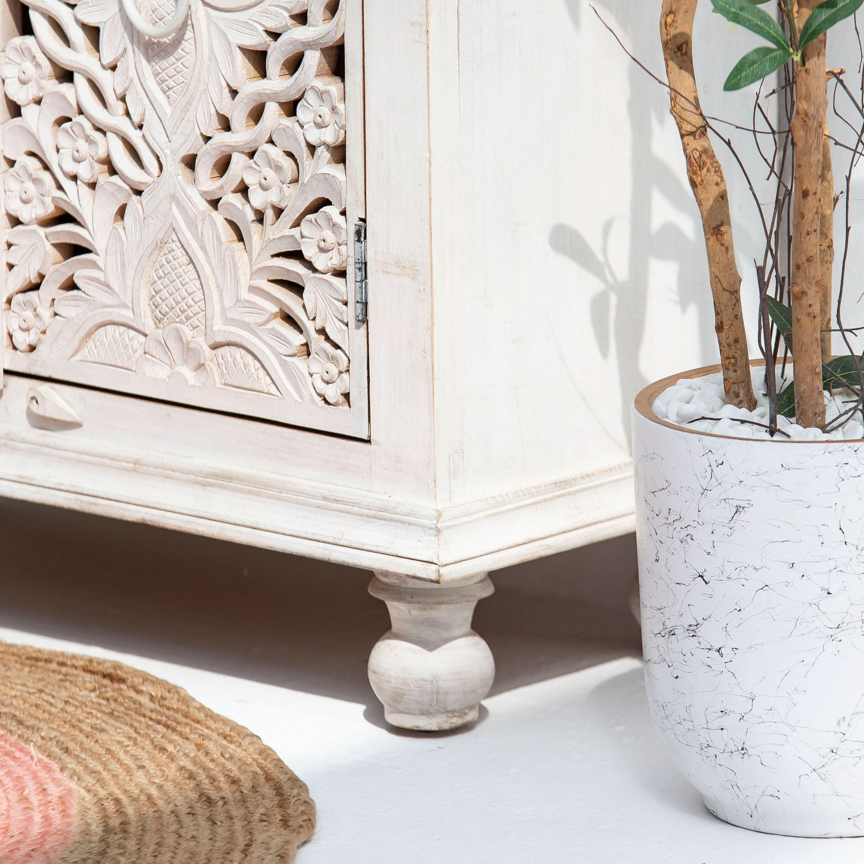 HARMONY TWO DOOR WOODEN SIDEBOARD - Art and craft furniture
