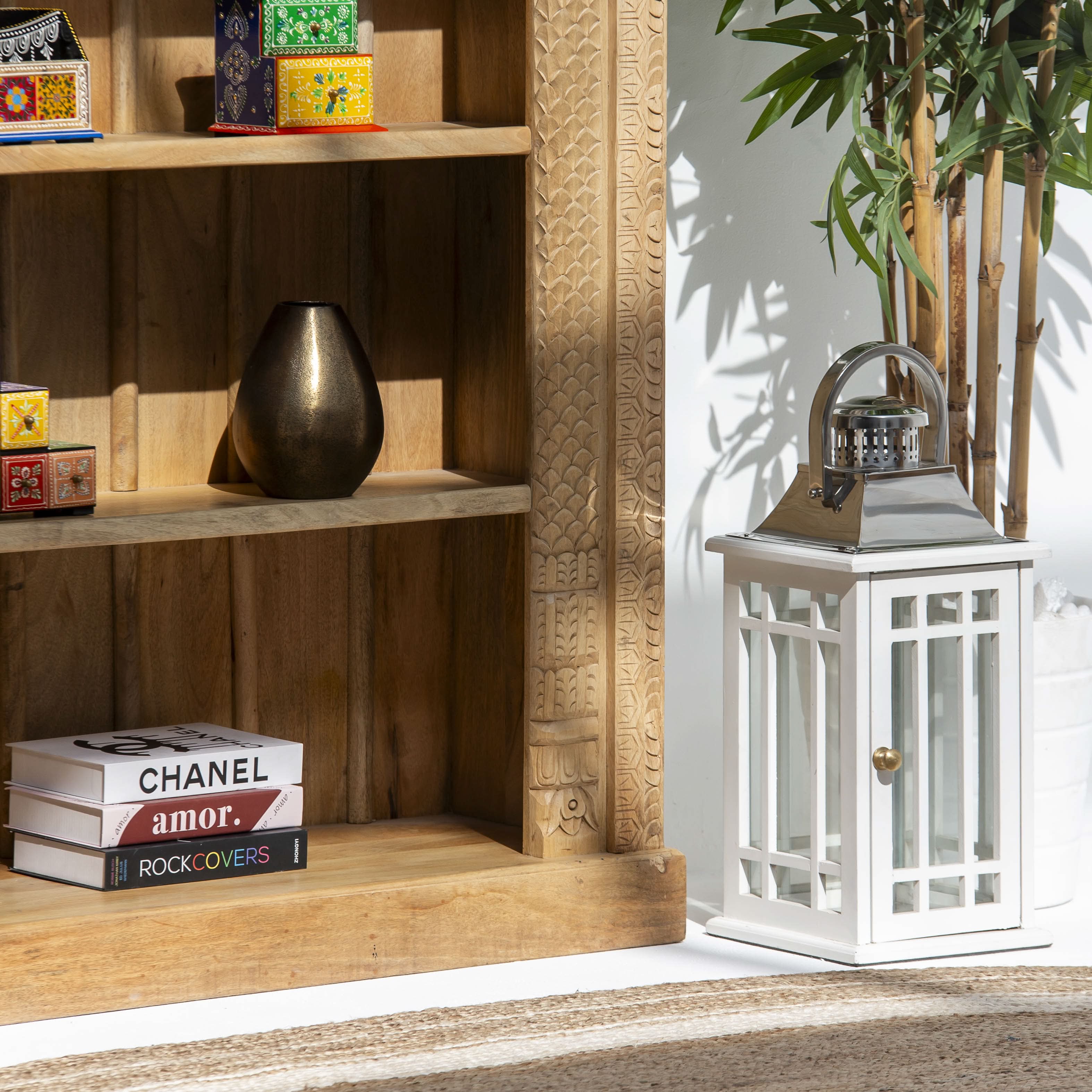 DUBLIN MEHRAB OPEN BOOKSHELF - Art and craft furniture