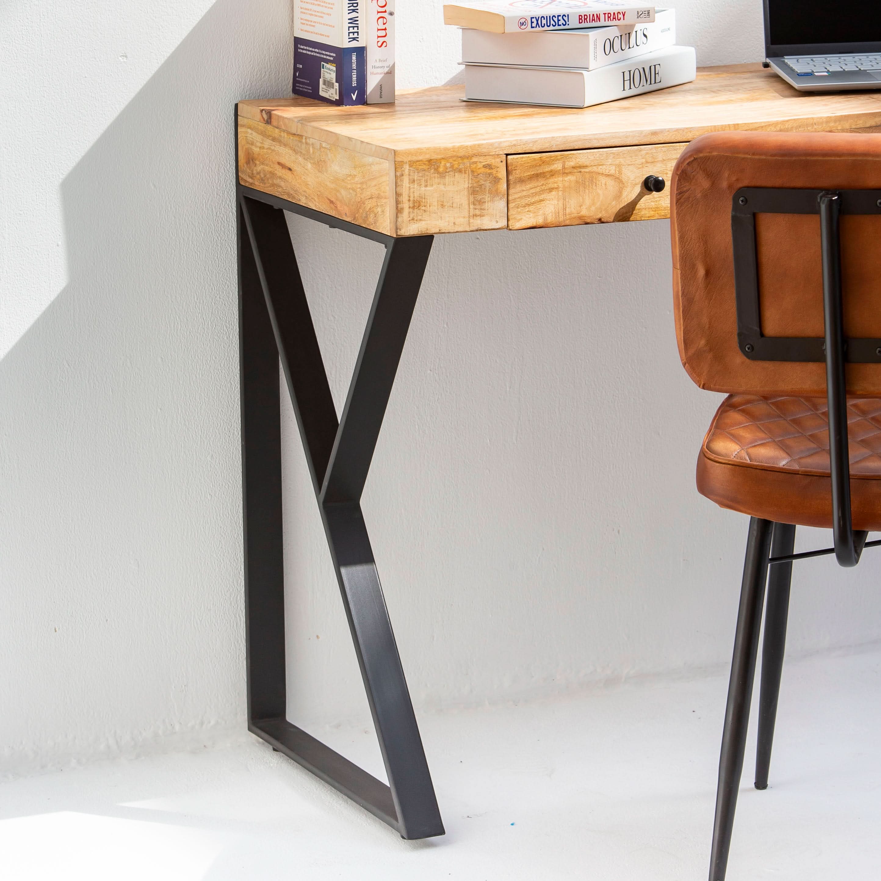 BERLIN LOFT WOODEN DESK - Art and craft furniture