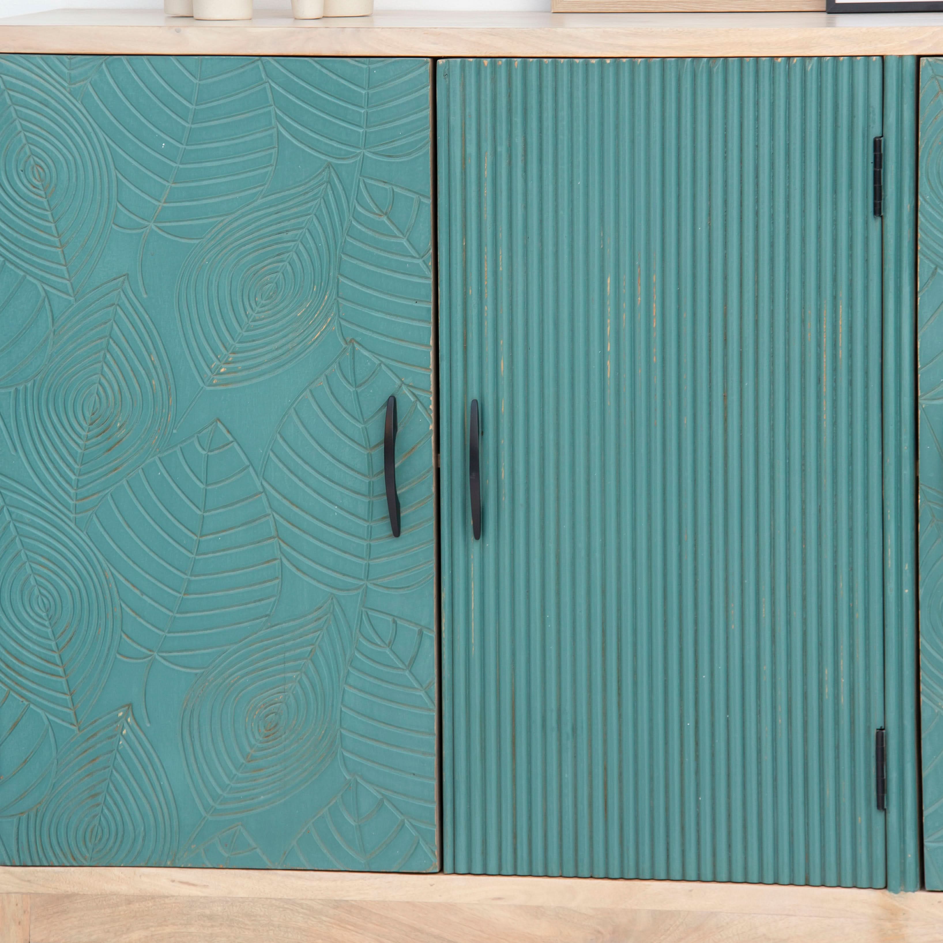BLOSSORA THREE DOOR SIDEBOARD - Art and craft furniture