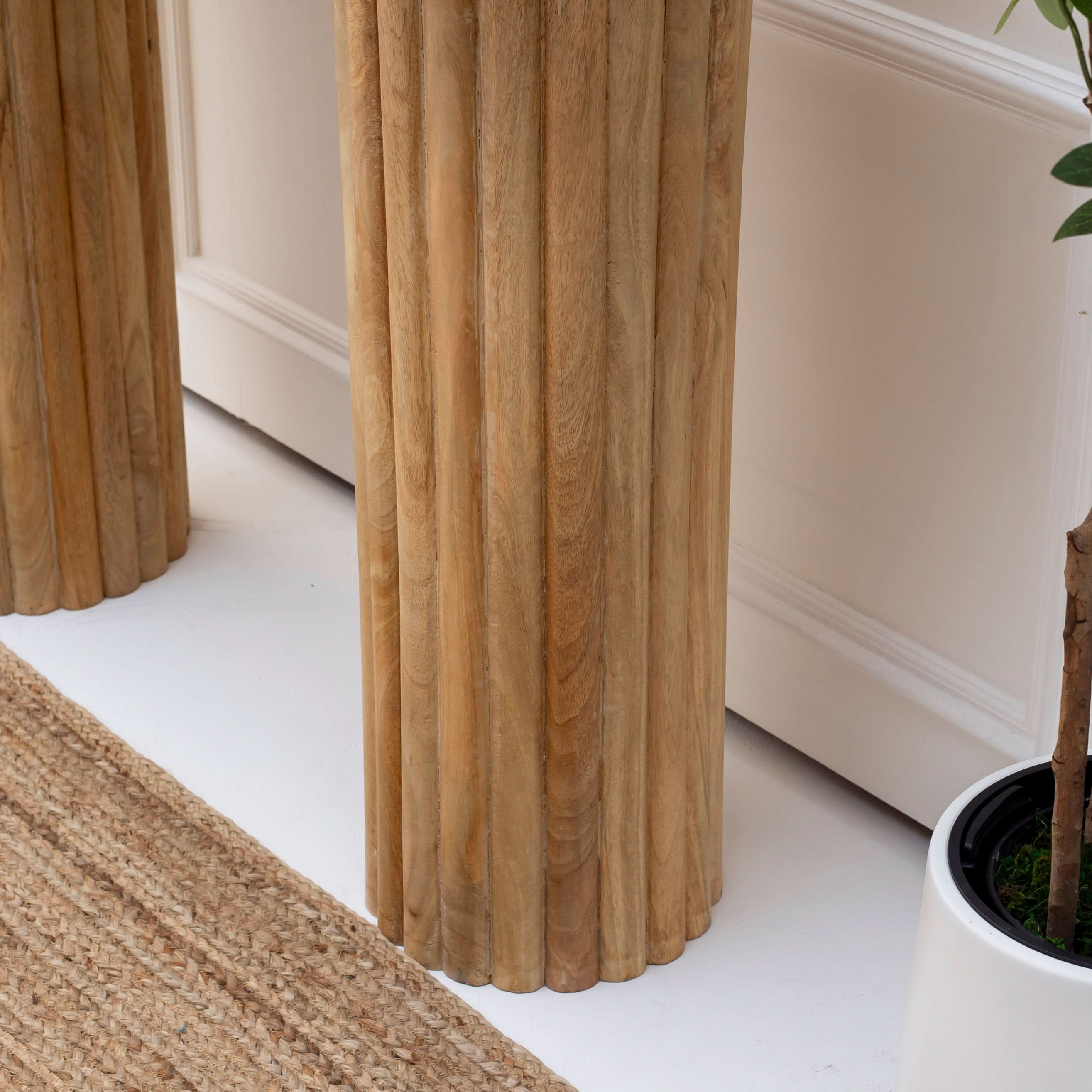 TERRALUXE MARBLE CONSOLE TABLE - Art and craft furniture