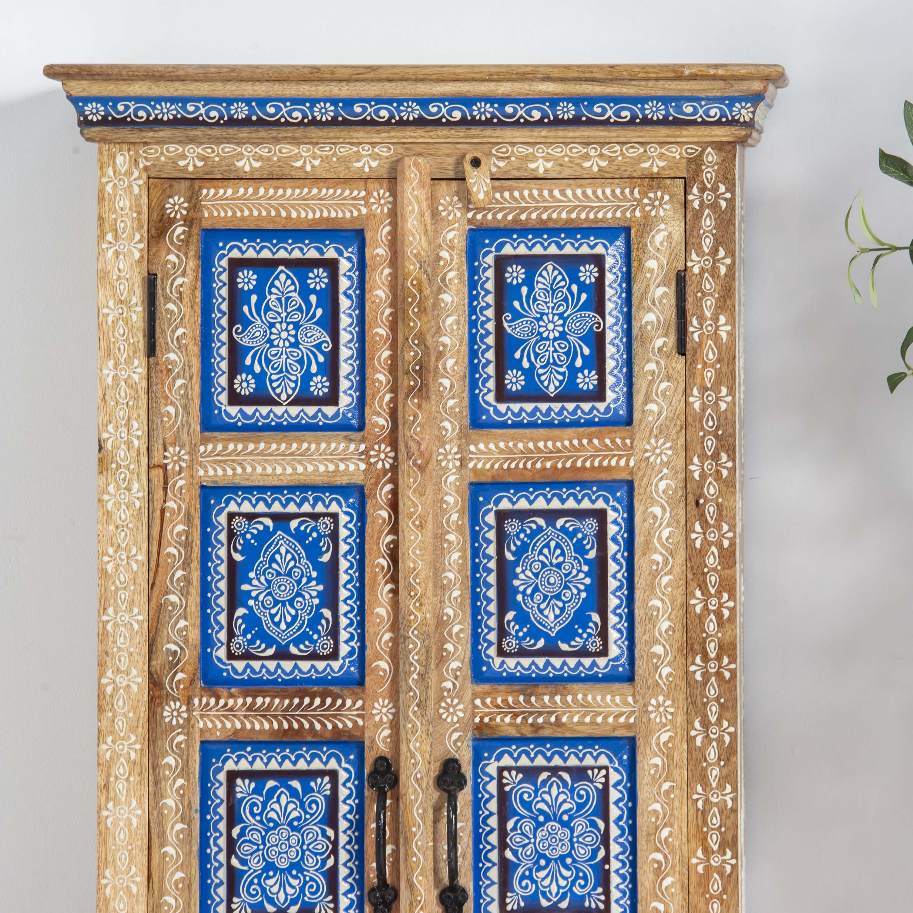 ELMORA PAINTING WOODEN CABINET - Art and craft furniture