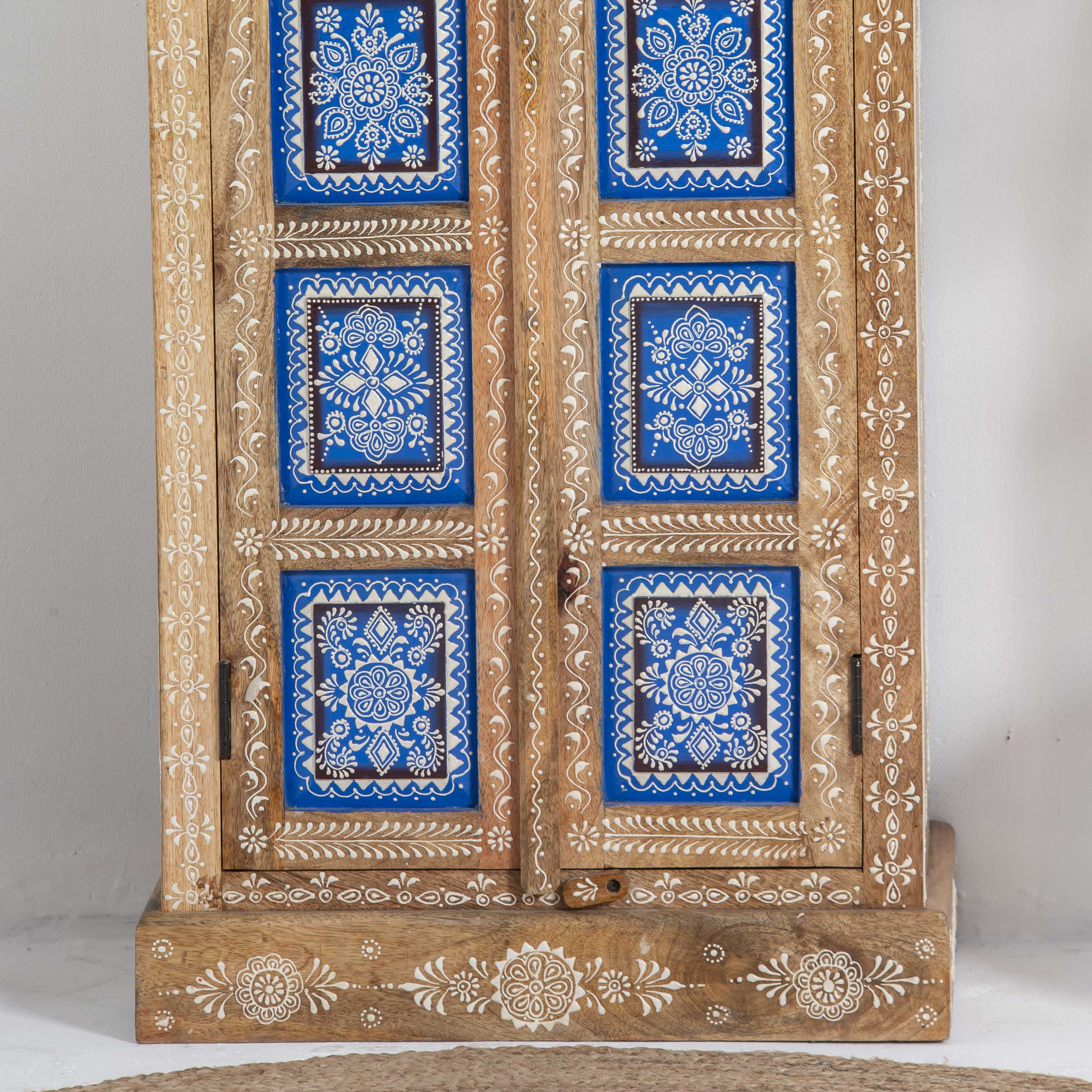 ELMORA PAINTING WOODEN CABINET - Art and craft furniture