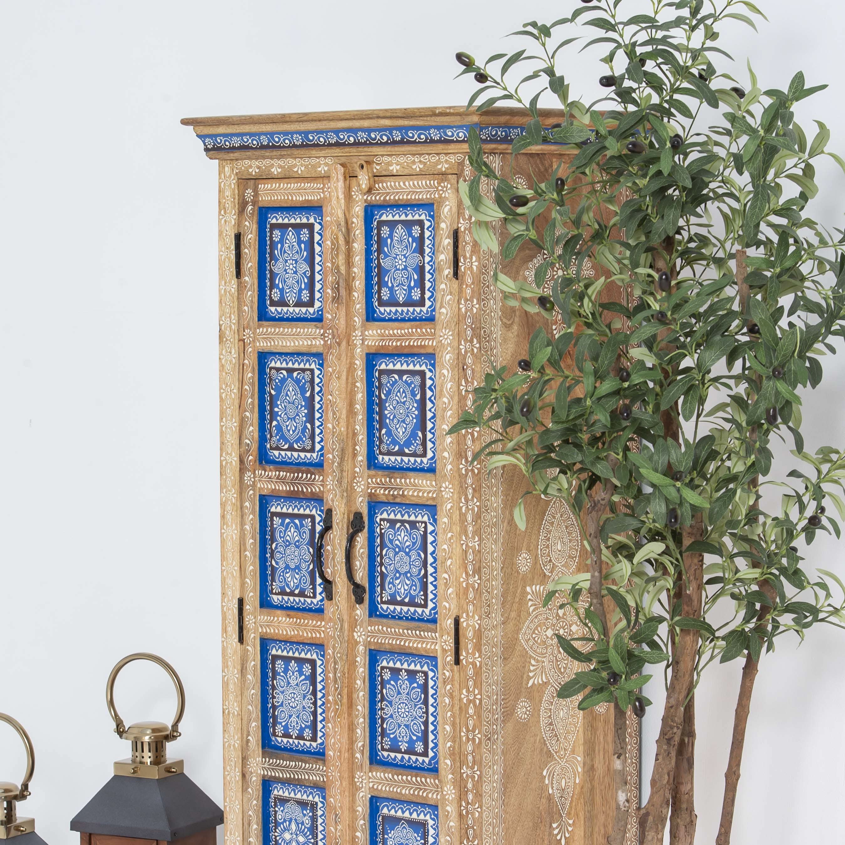 ELMORA PAINTING WOODEN CABINET - Art and craft furniture