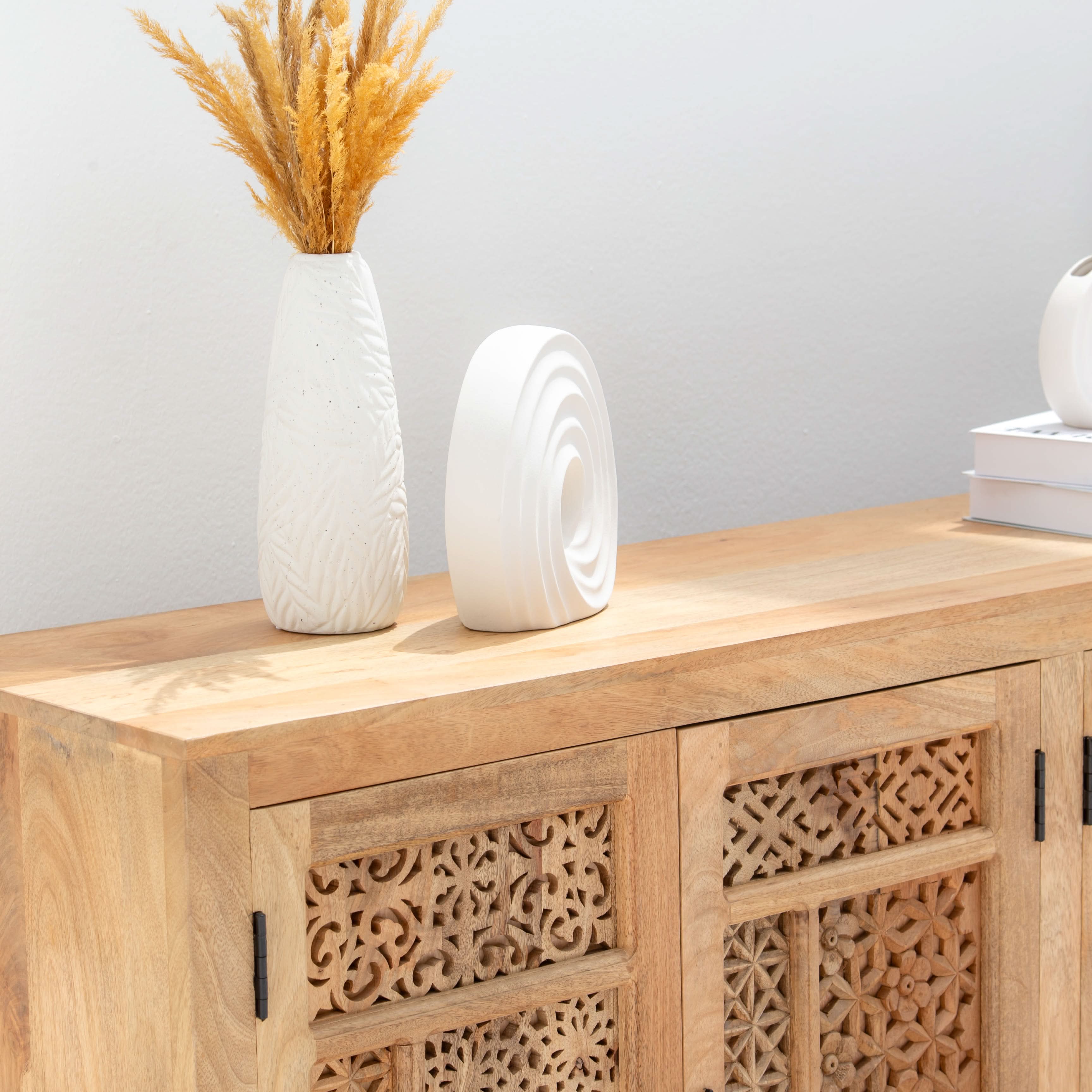 SIERRA WOODEN FOUR DOOR SIDEBOARD - Art and craft furniture