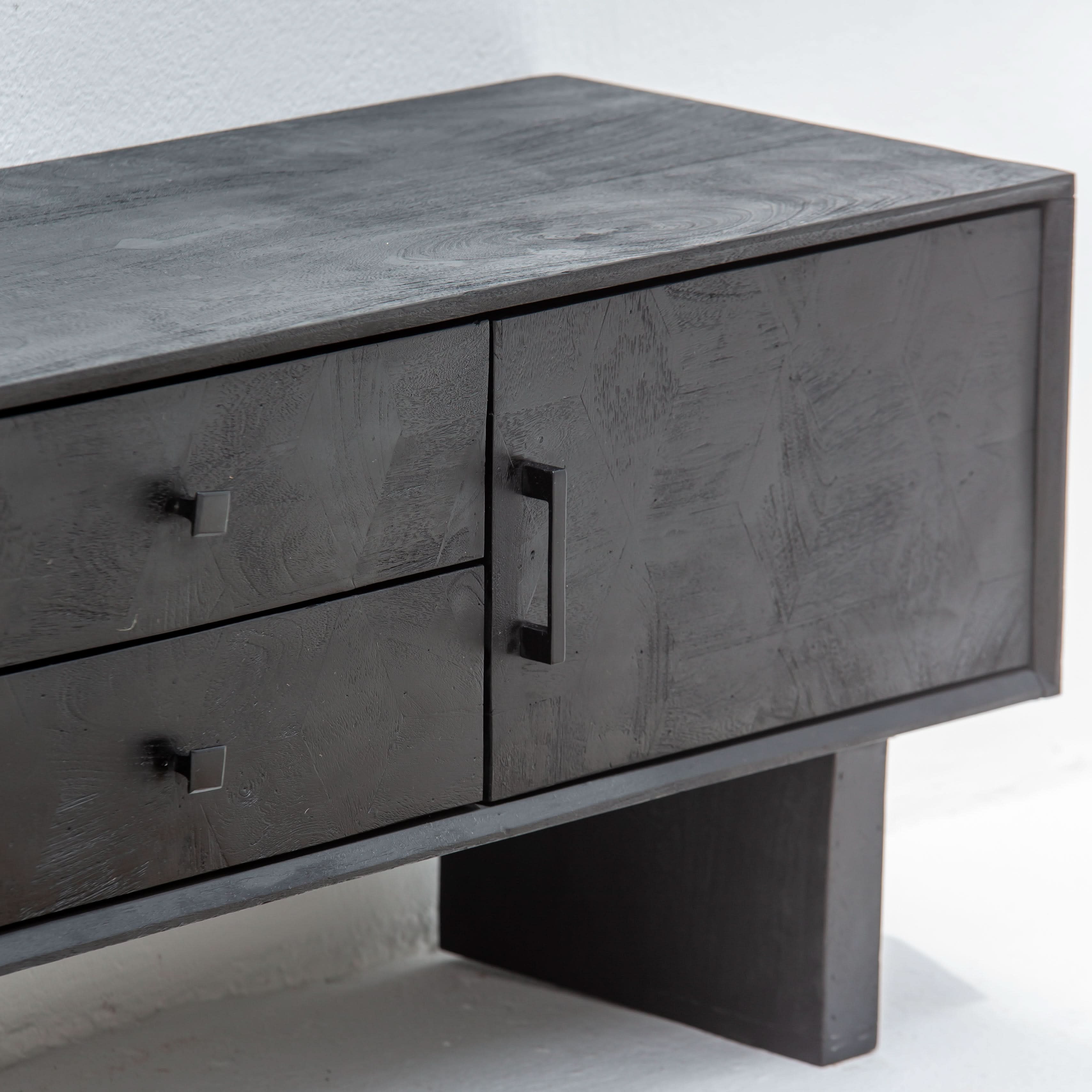 BARMER WOODEN TV STAND - Art and craft furniture