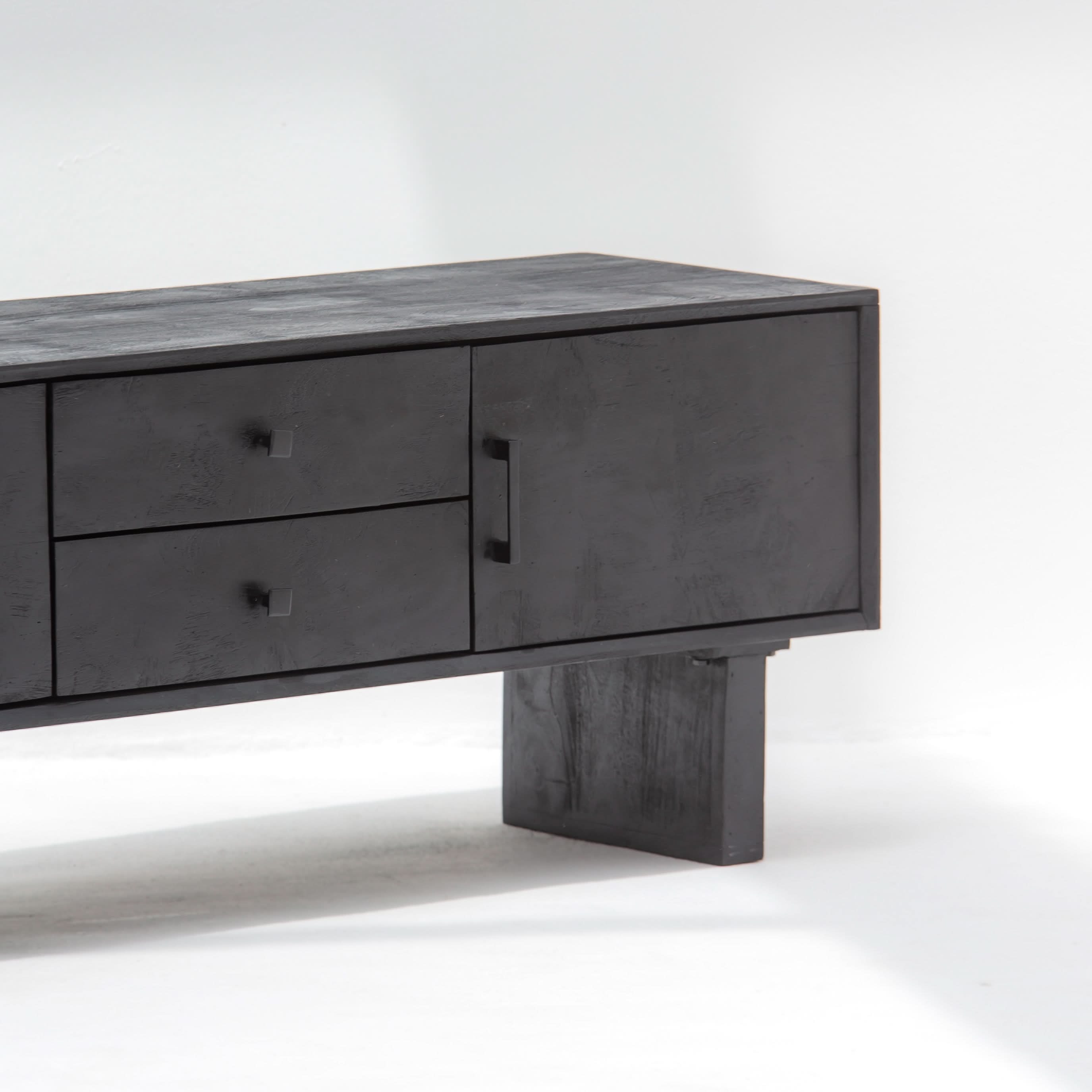 BARMER WOODEN TV STAND - Art and craft furniture
