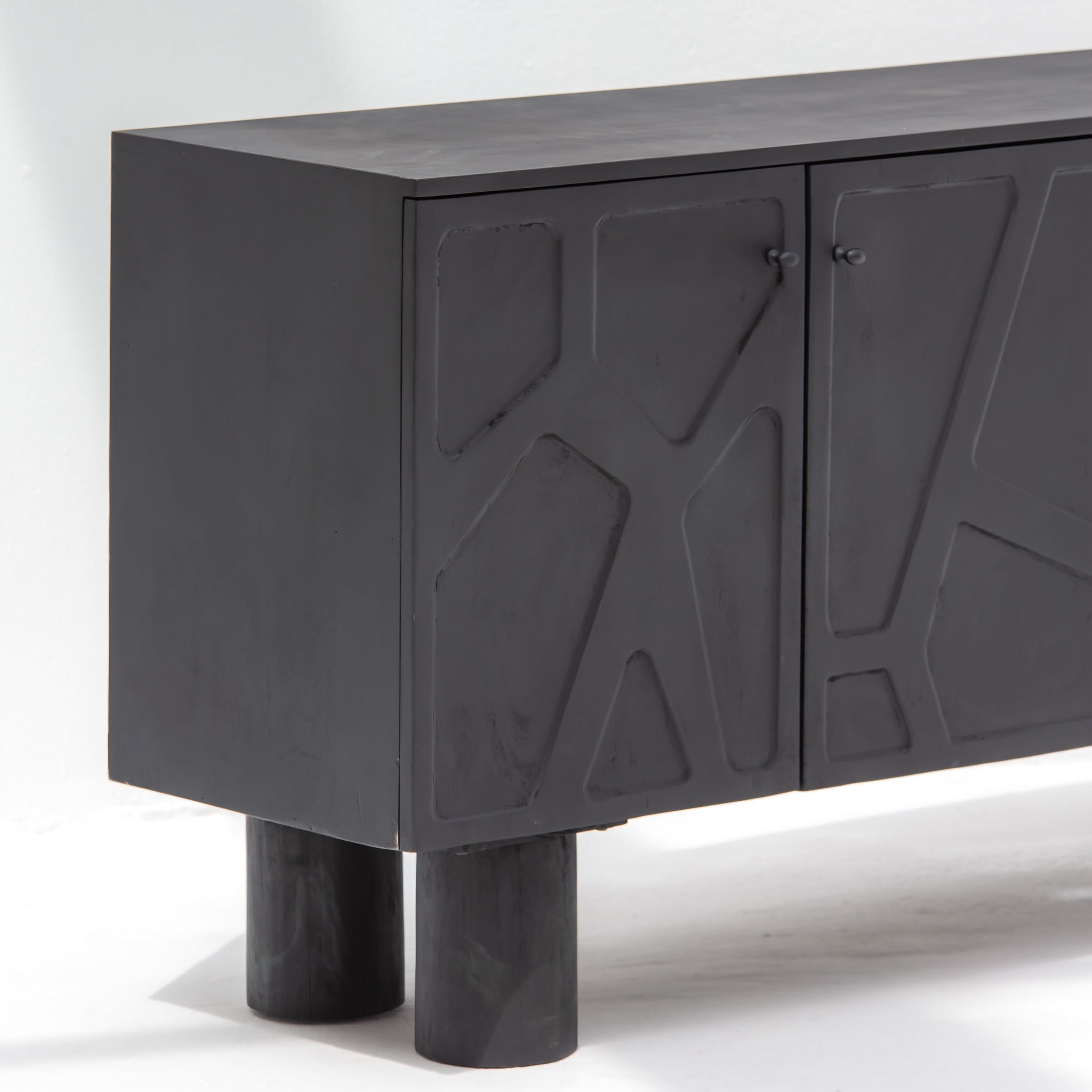 DANISH FOUR DOOR SIDEBOARD - Art and craft furniture