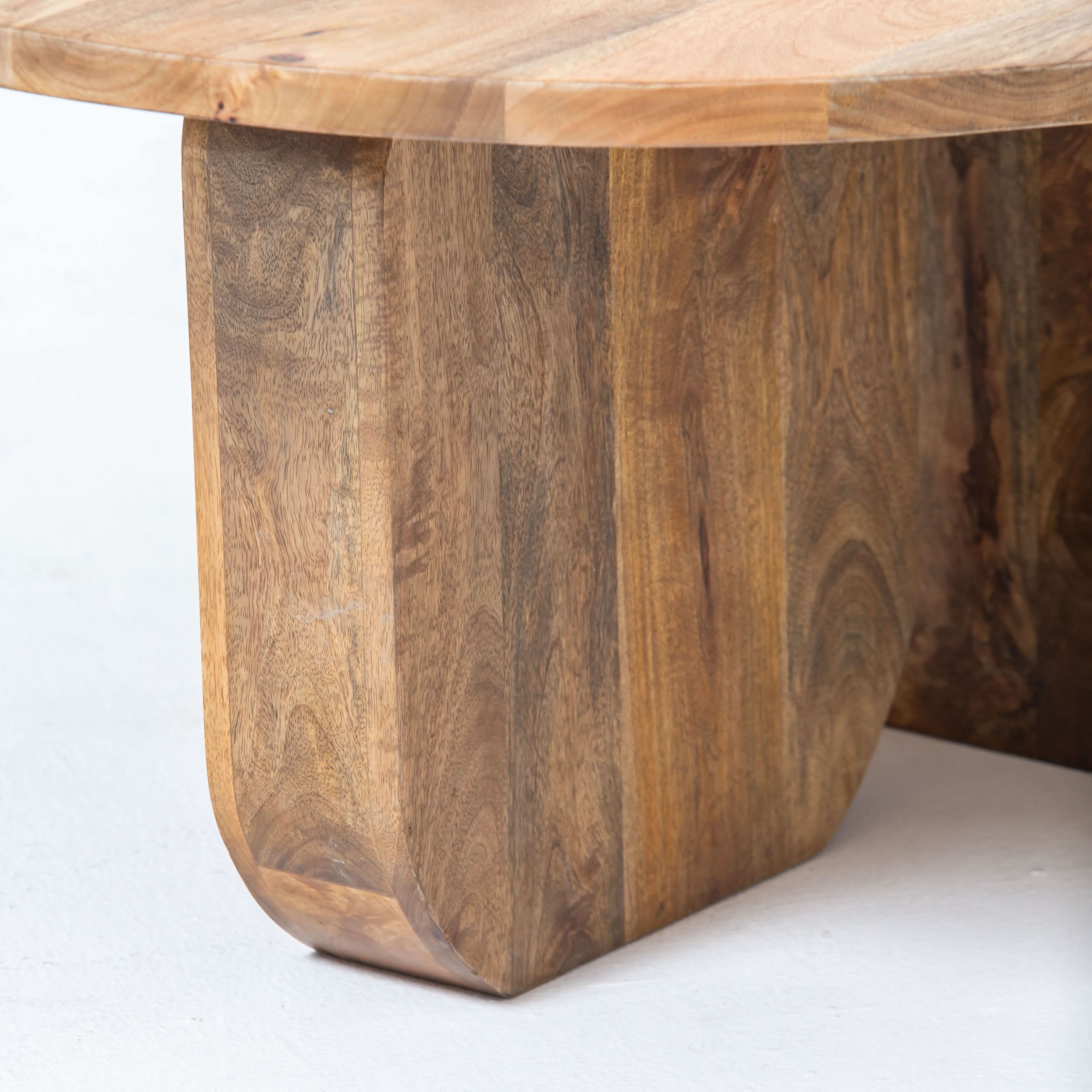 MONTERA WOODEN COFFEE TABLE - Art and craft furniture