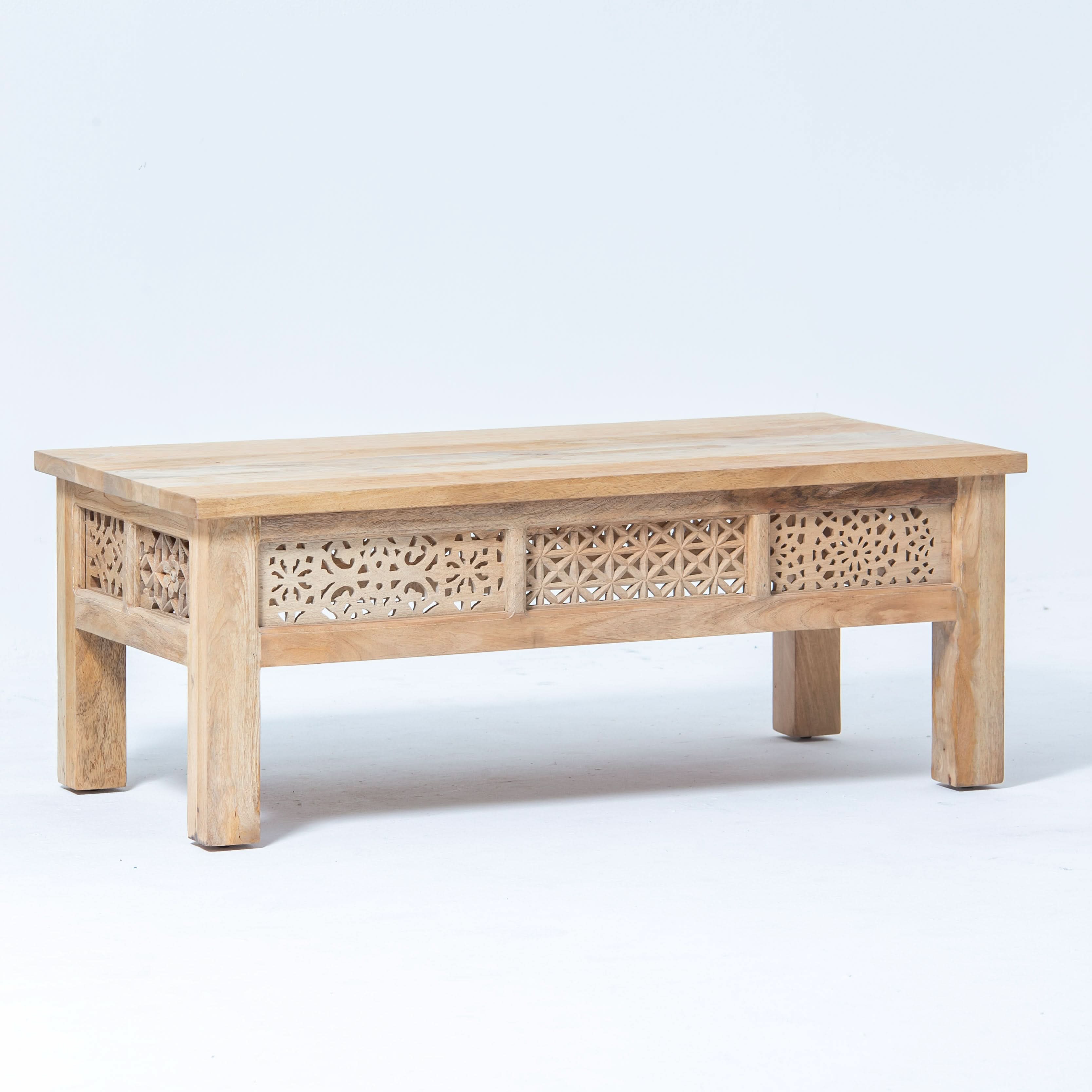 SIERRA WOODEN COFFEE TABLE - Art and craft furniture