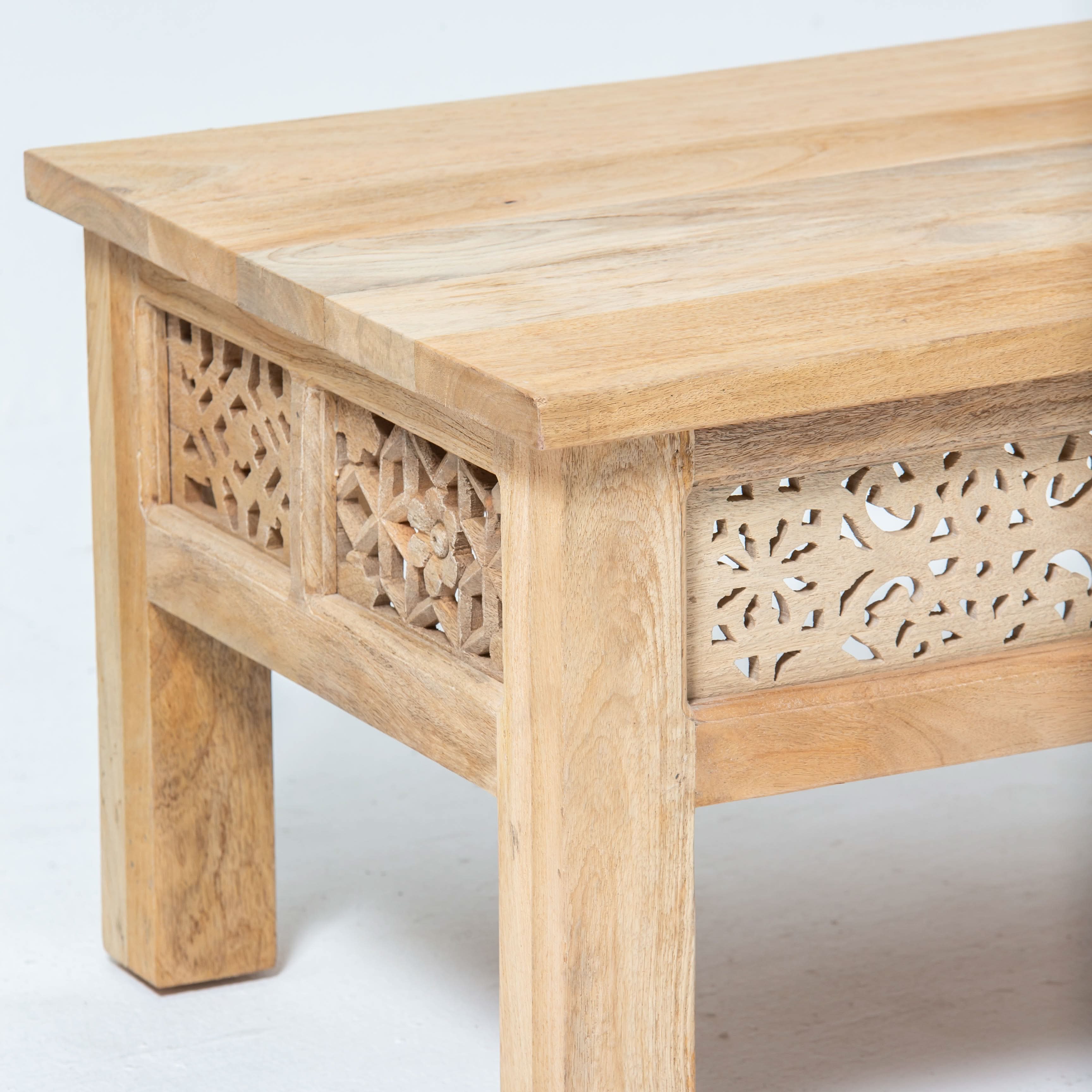 SIERRA WOODEN COFFEE TABLE - Art and craft furniture