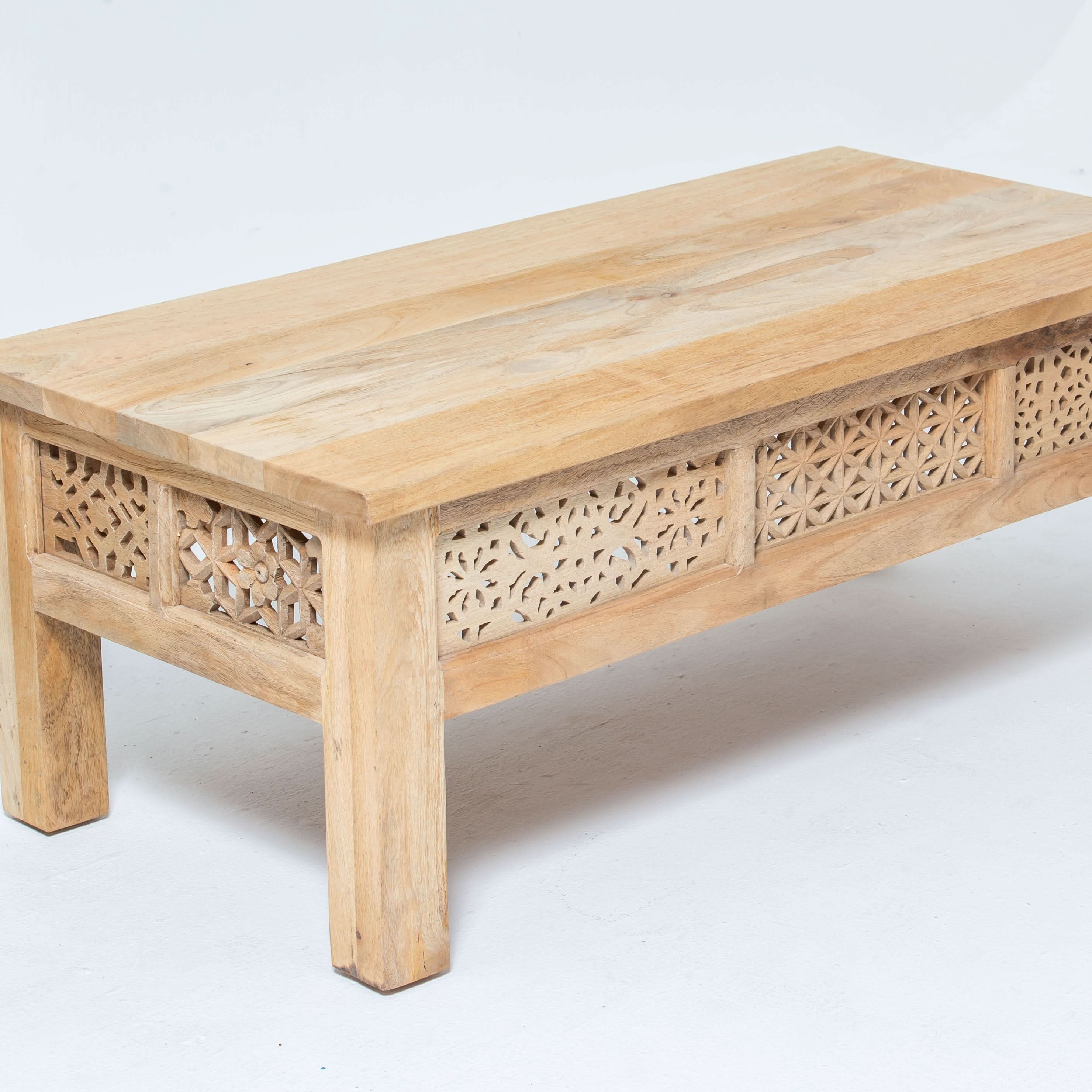 SIERRA WOODEN COFFEE TABLE - Art and craft furniture
