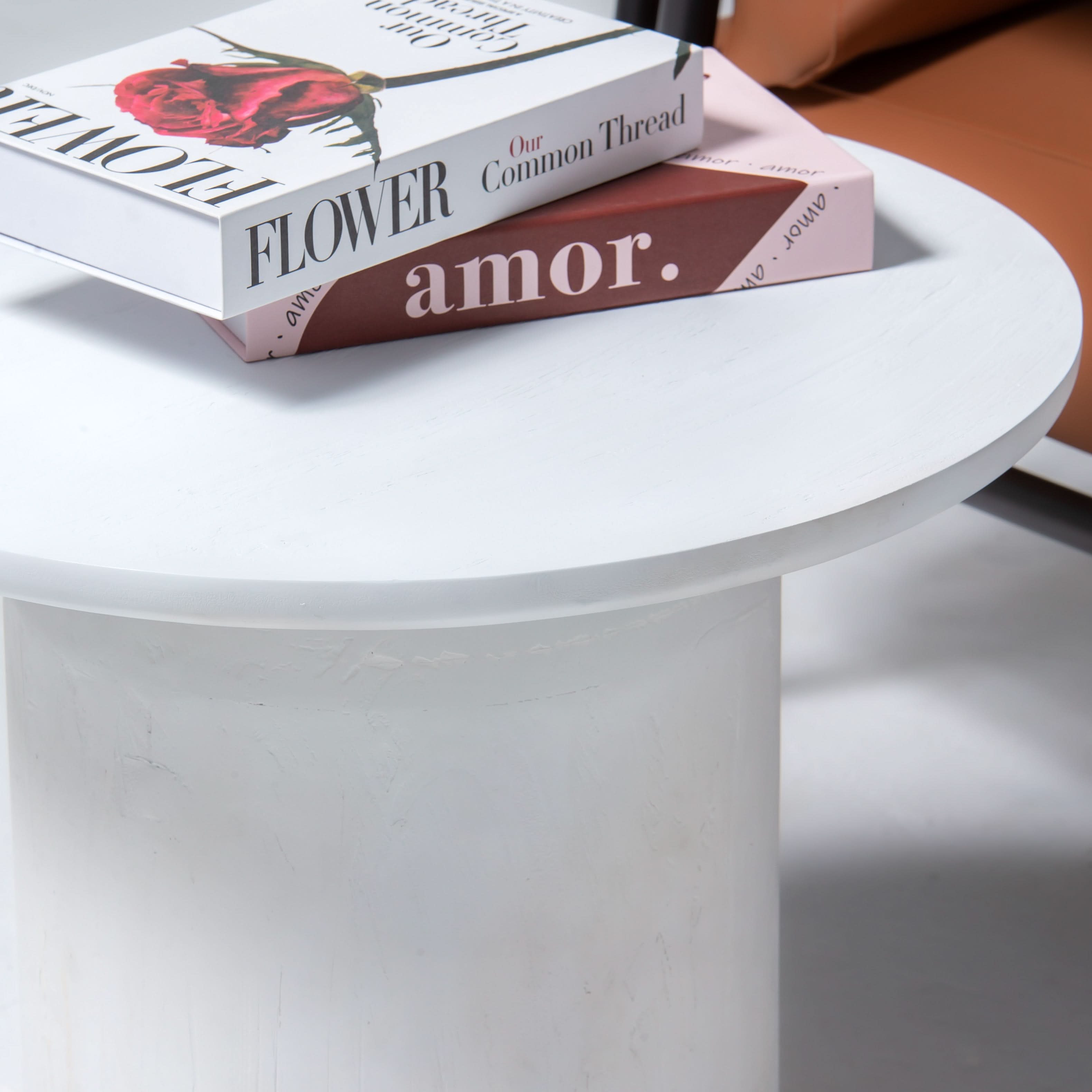 DANISH WOODEN SIDE TABLE - Art and craft furniture