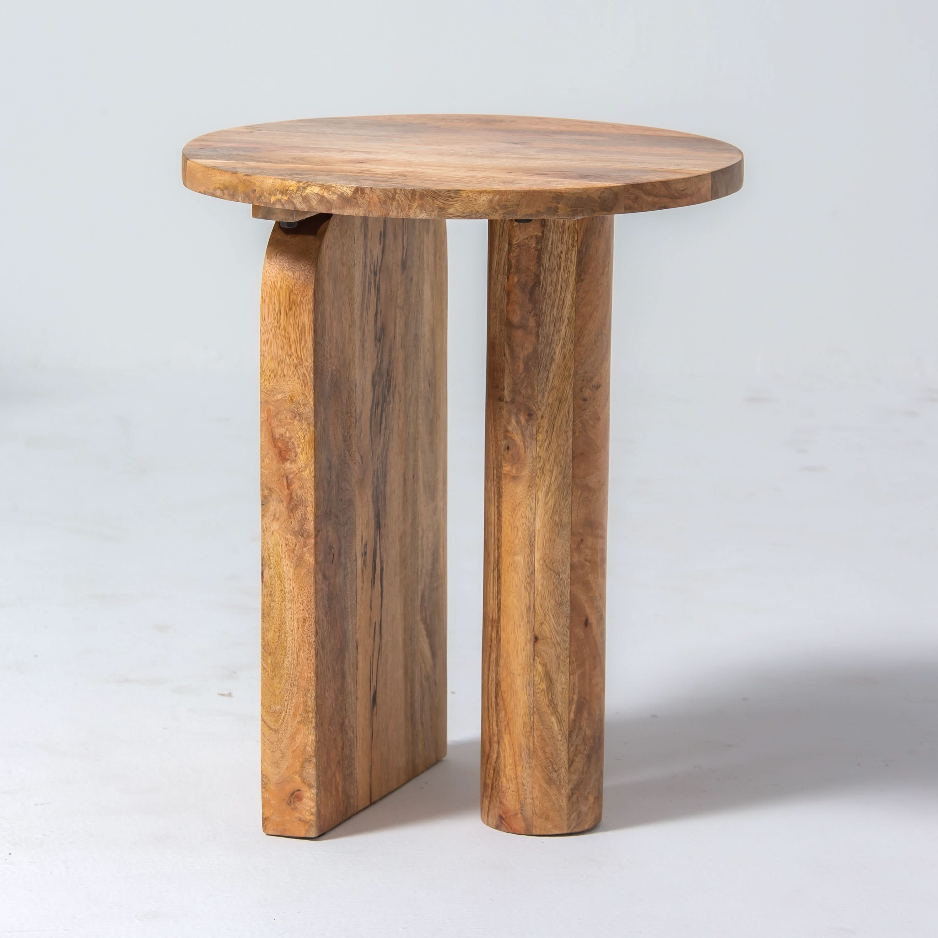 MONTERA WOODEN SIDETABLE - Art and craft furniture