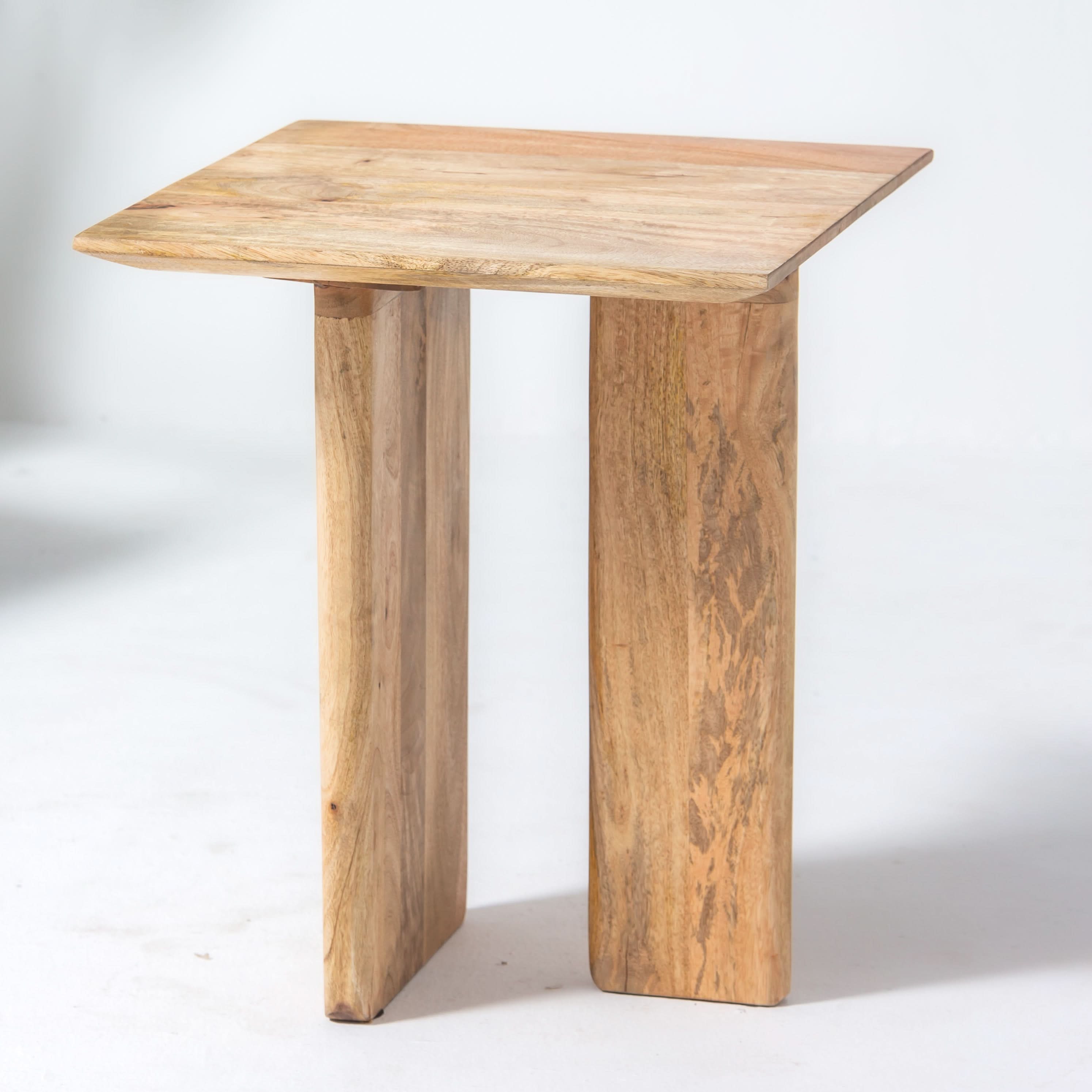 MONTERA WOODEN SIDETABLE - Art and craft furniture