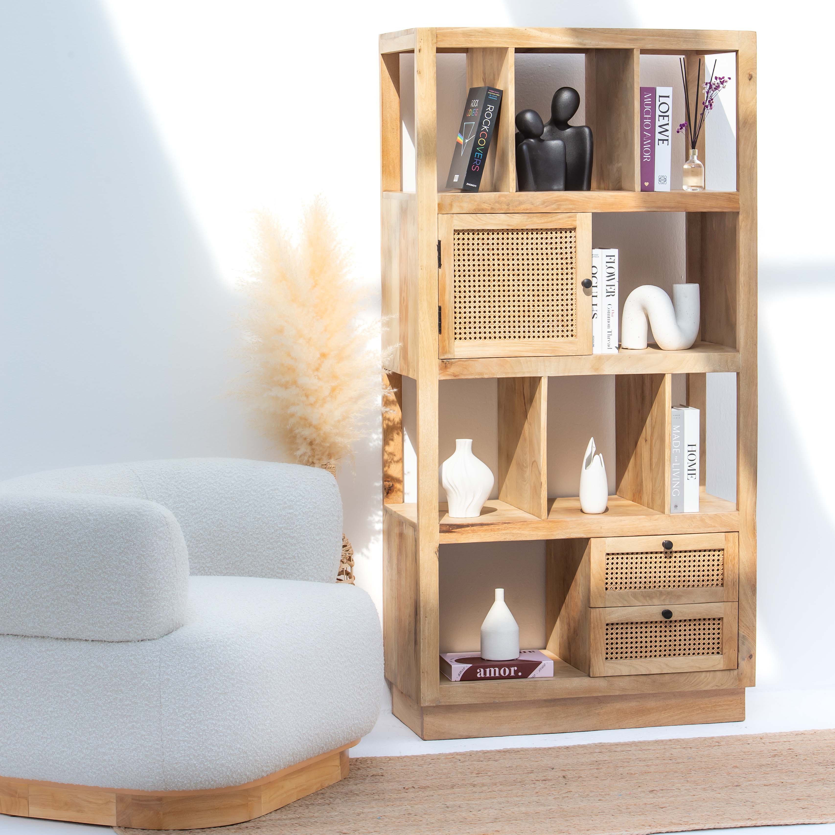 CANOVIA CANE FTD BOOKSHELF - Art and craft furniture
