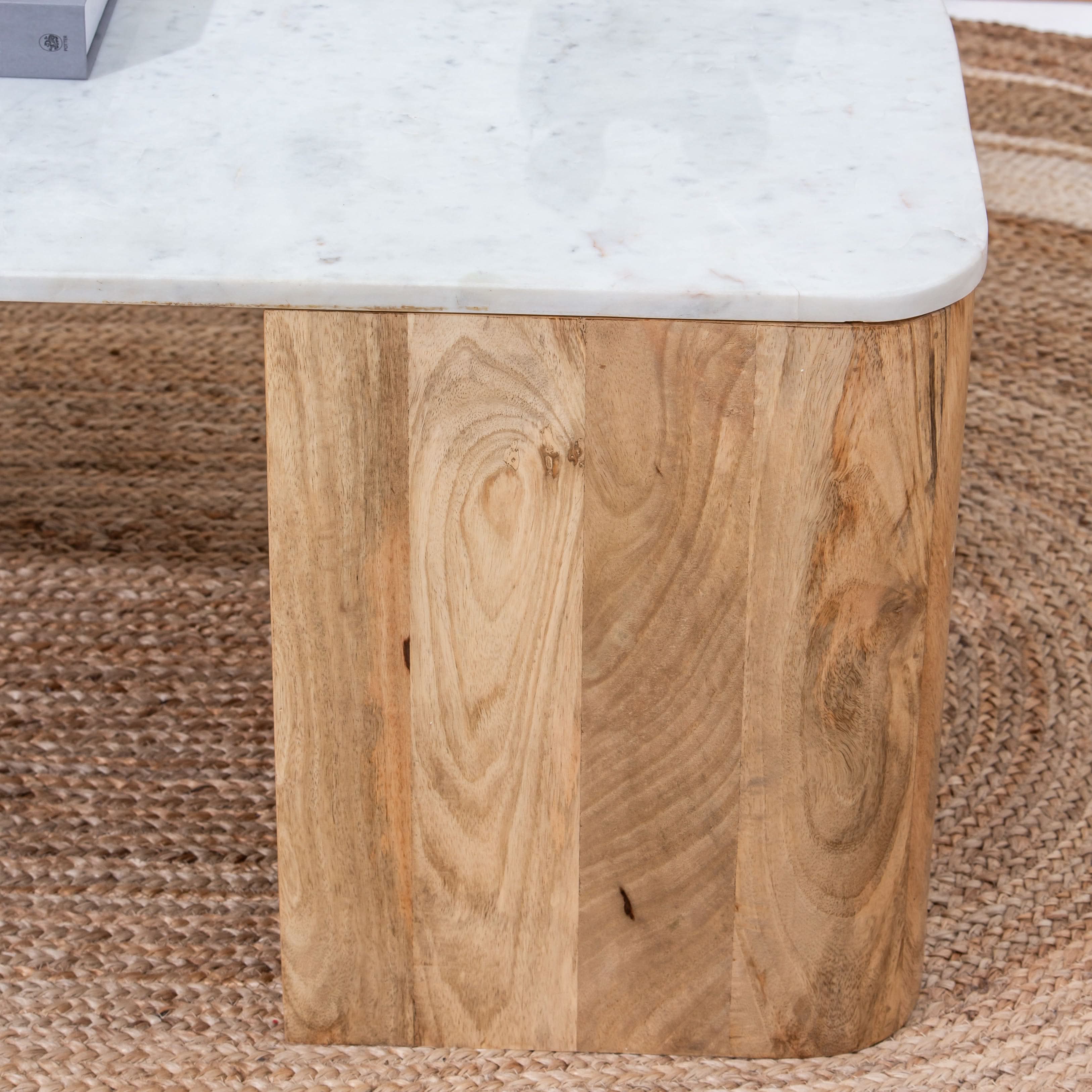 TERRALUXE MARBLE COFFEE TABLE - Art and craft furniture