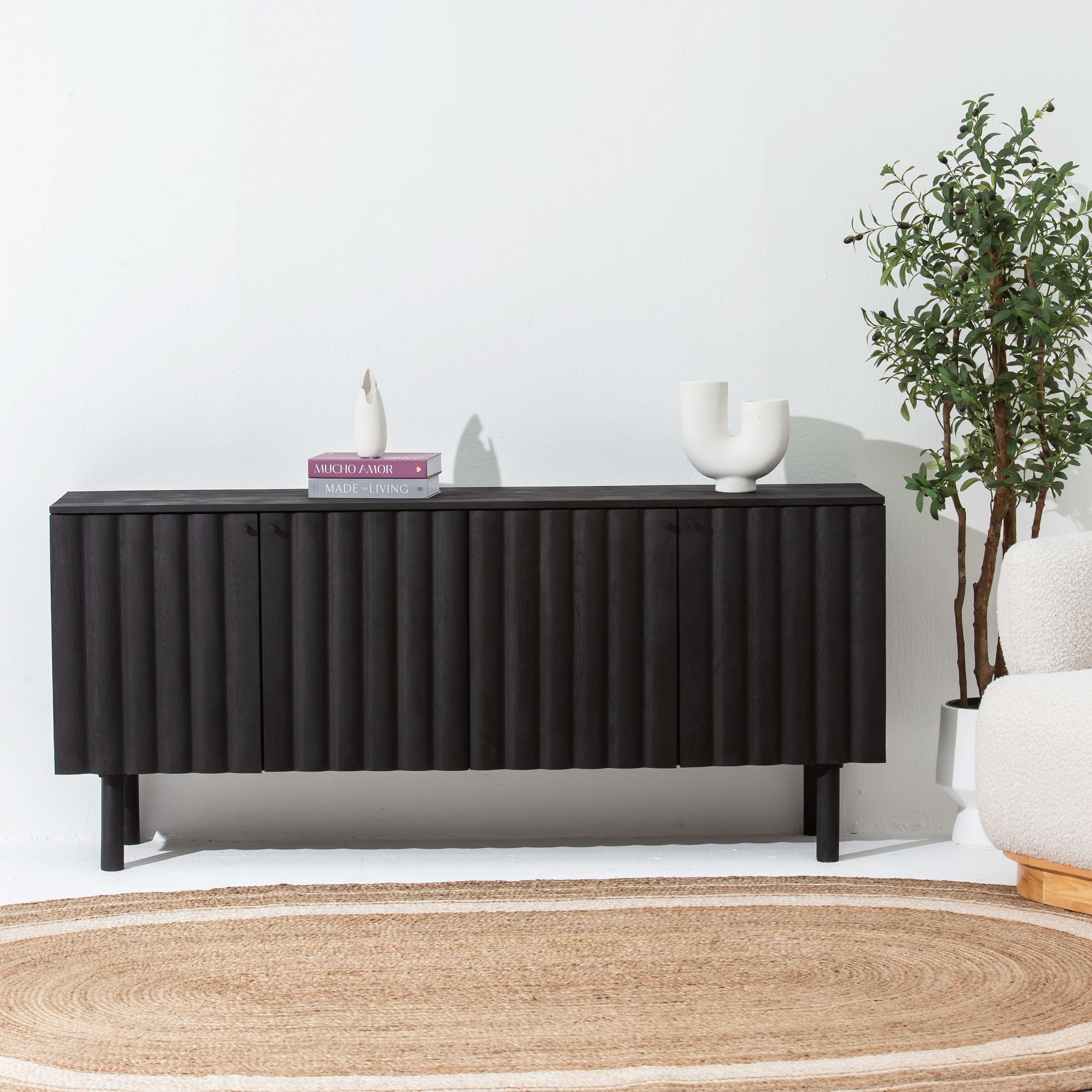 VALENCIA FOUR DOOR SIDEBOARD - Art and craft furniture