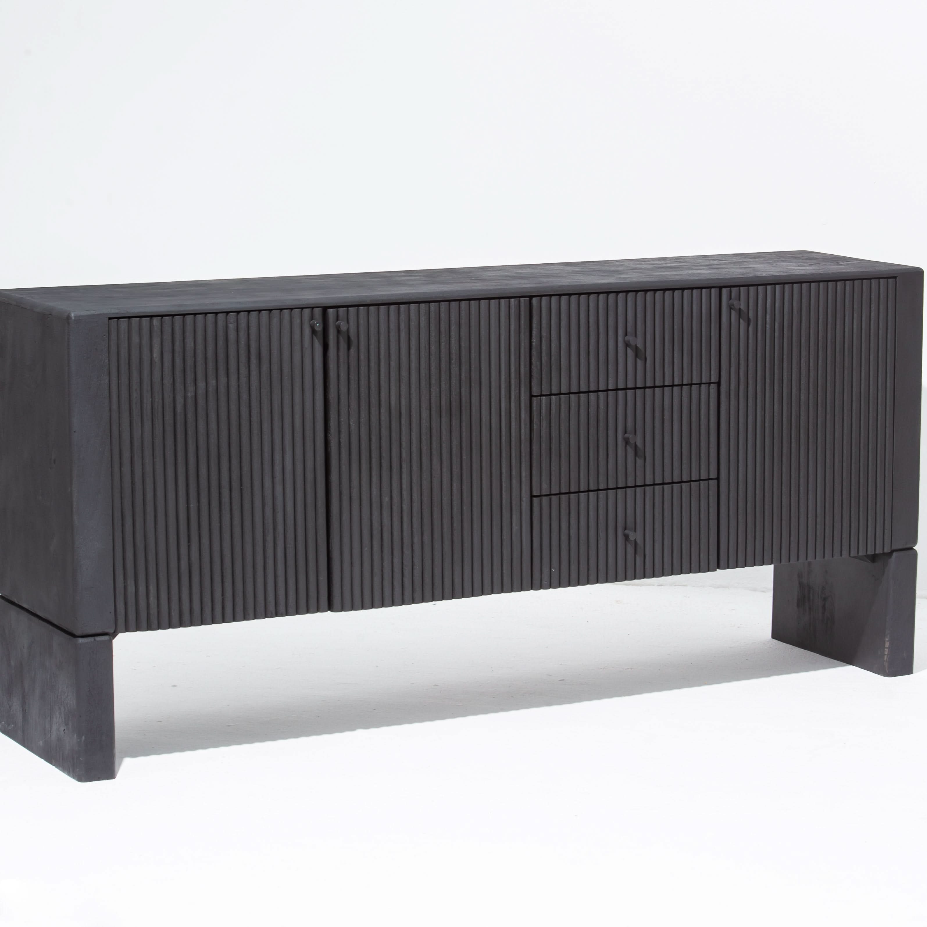 VALENCIA THREE DRAWER THREE DOOR SIDEBOARD - Art and craft furniture