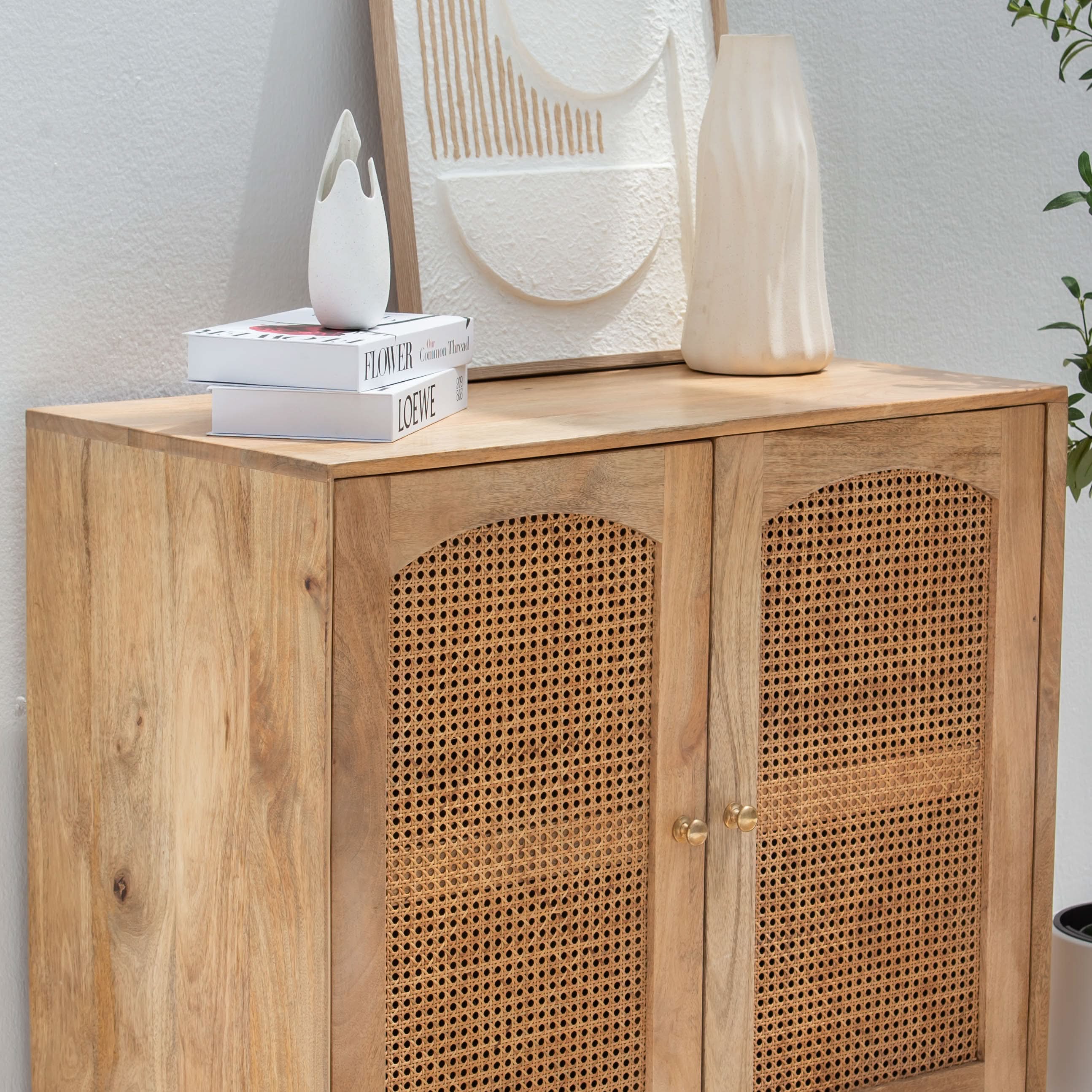 CANOVA RATTAN TWO DOOR SIDEBOARD - Art and craft furniture